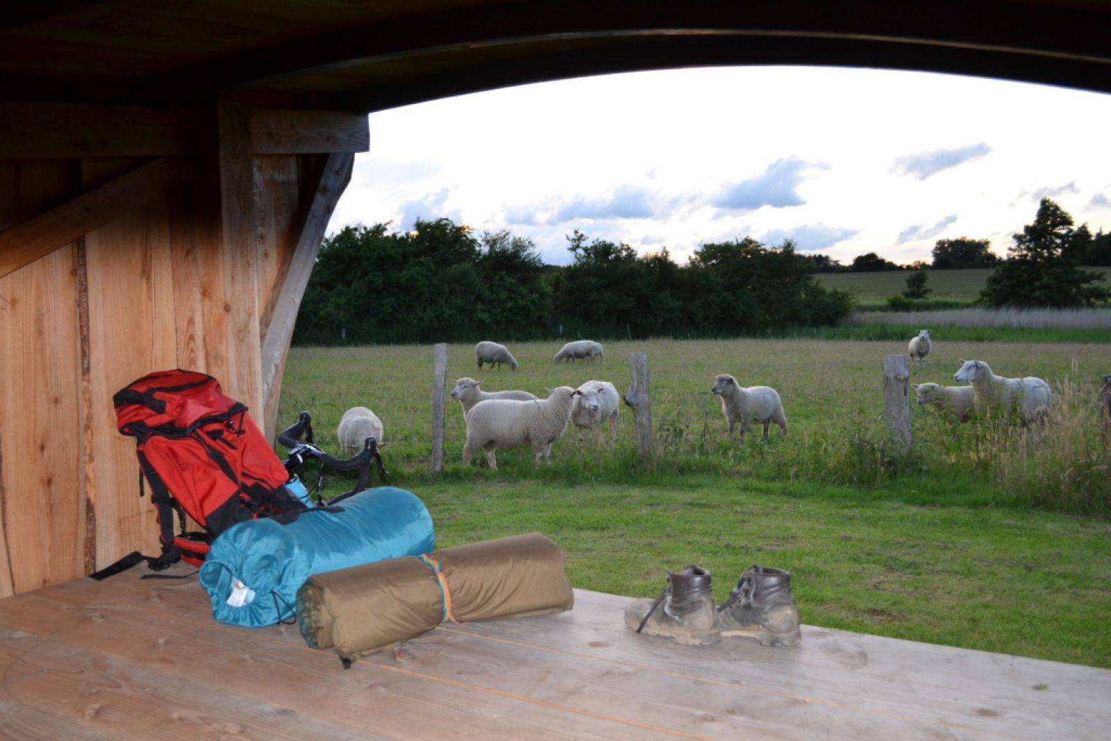 Billede af shelter Langemarken