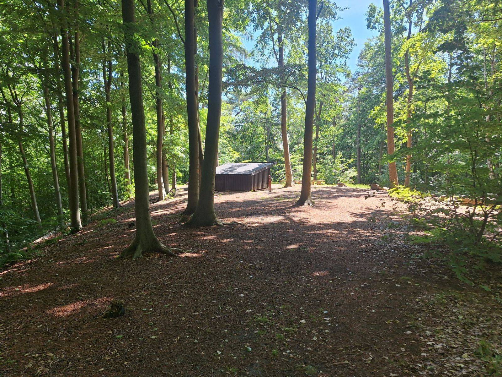Billede af shelter Ravnholm, 2 shelters ved Marens Hulvej