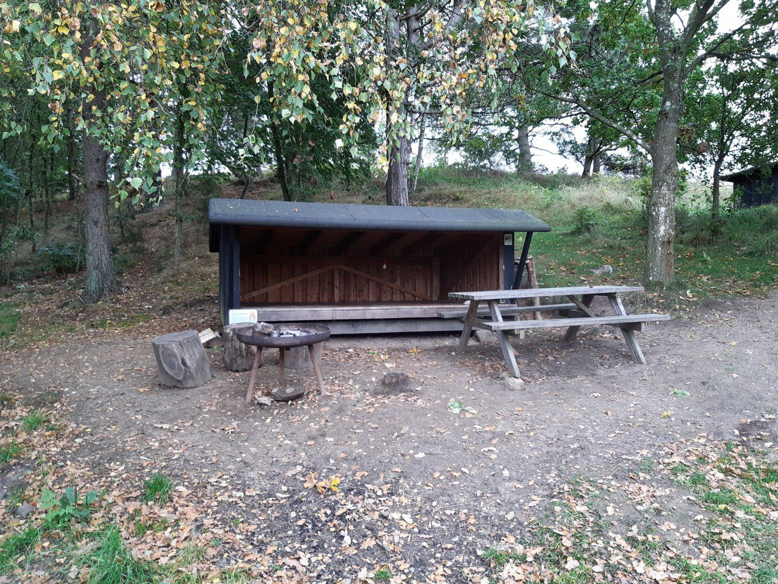 Billede af shelter Lejrplads Ørnbjerg Mølle   - shelter nr. 1 (bookbar)                  – billede 6