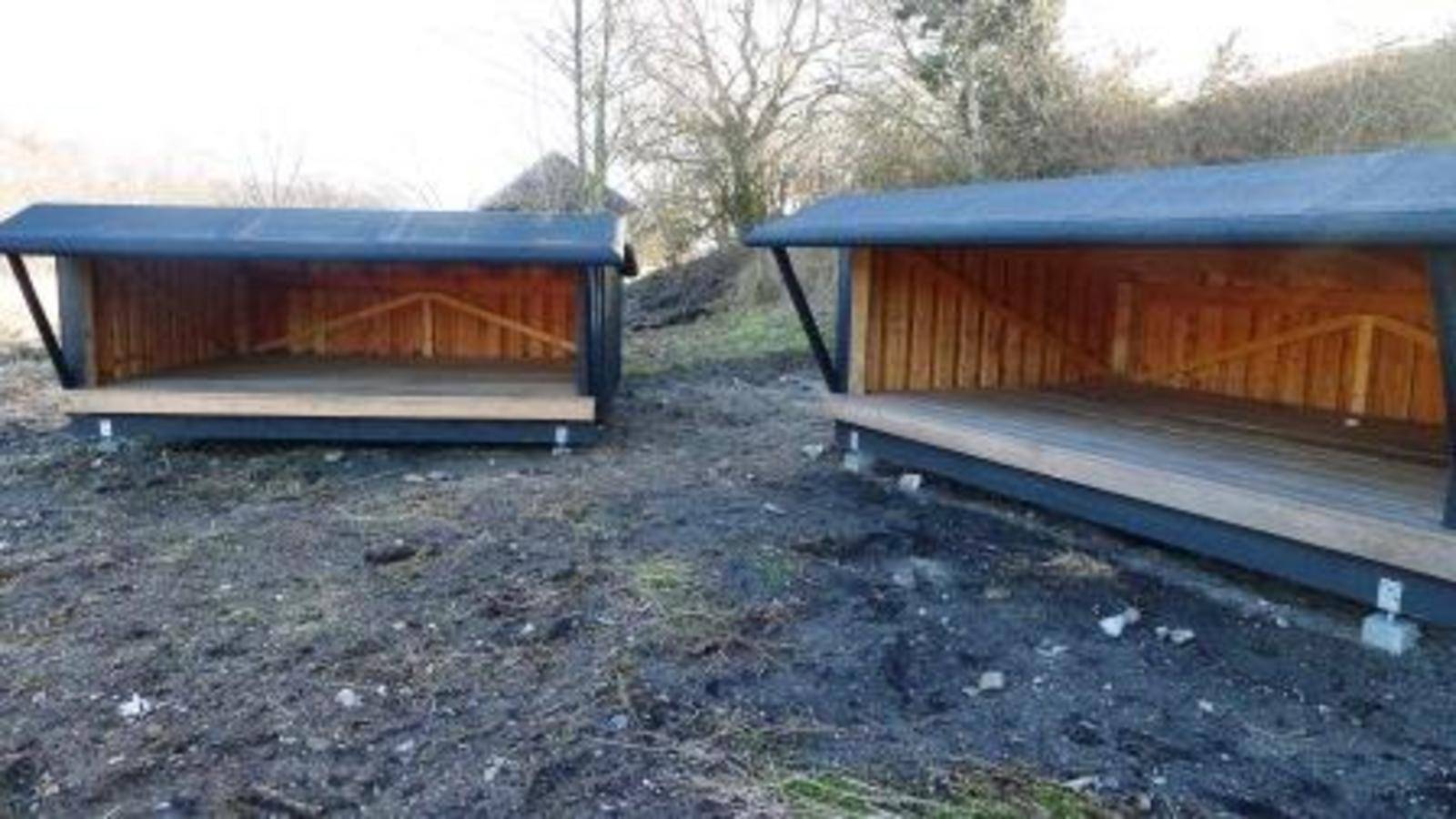 Billede af shelter Lejrplads Stubbe Sø - shelter nr. 1 (bookbar)                          – billede 2