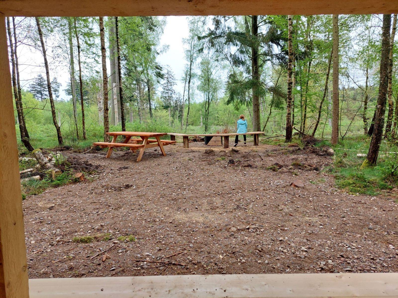 Billede af shelter Ravnsholt, shelter ved Kulster Bakke