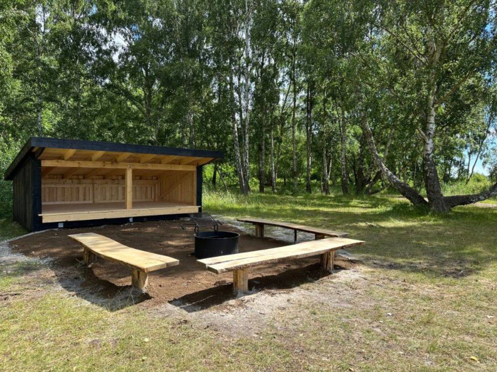 Billede af shelter Kalvebod Fælled, Fasanskoven, shelter ved Birkedammen – billede 4