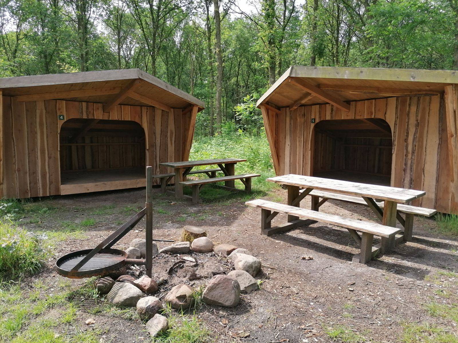 Billede af shelter Hastrup Plantage – shelter 5