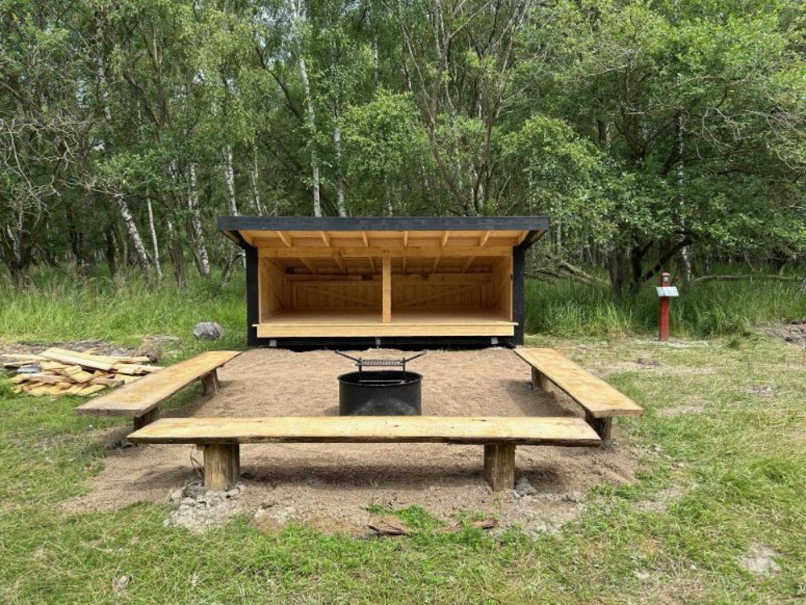 Billede af shelter Kalvebod Fælled, Pinseskoven, shelter nær Svenskeholmvej