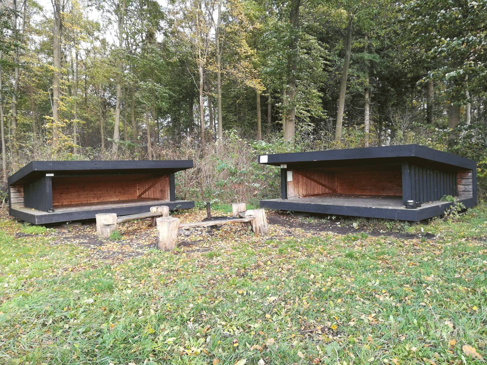 Billede af shelter Ovstrup Skov primitiv overnatningsplads, Falster  