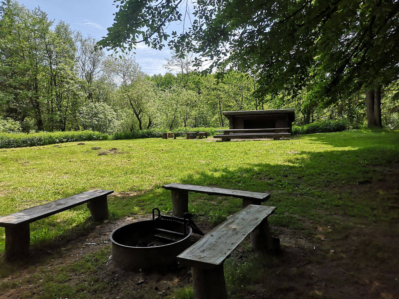 Billede af shelter Åplads ved Karlsgårde Sø