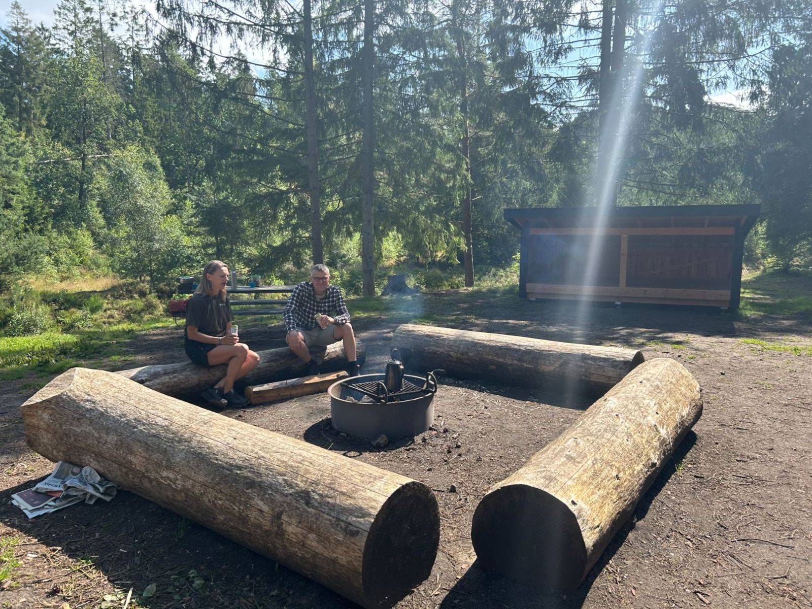 Billede af shelter Bryrupbanen, Vrads Station, shelter 2 – billede 3