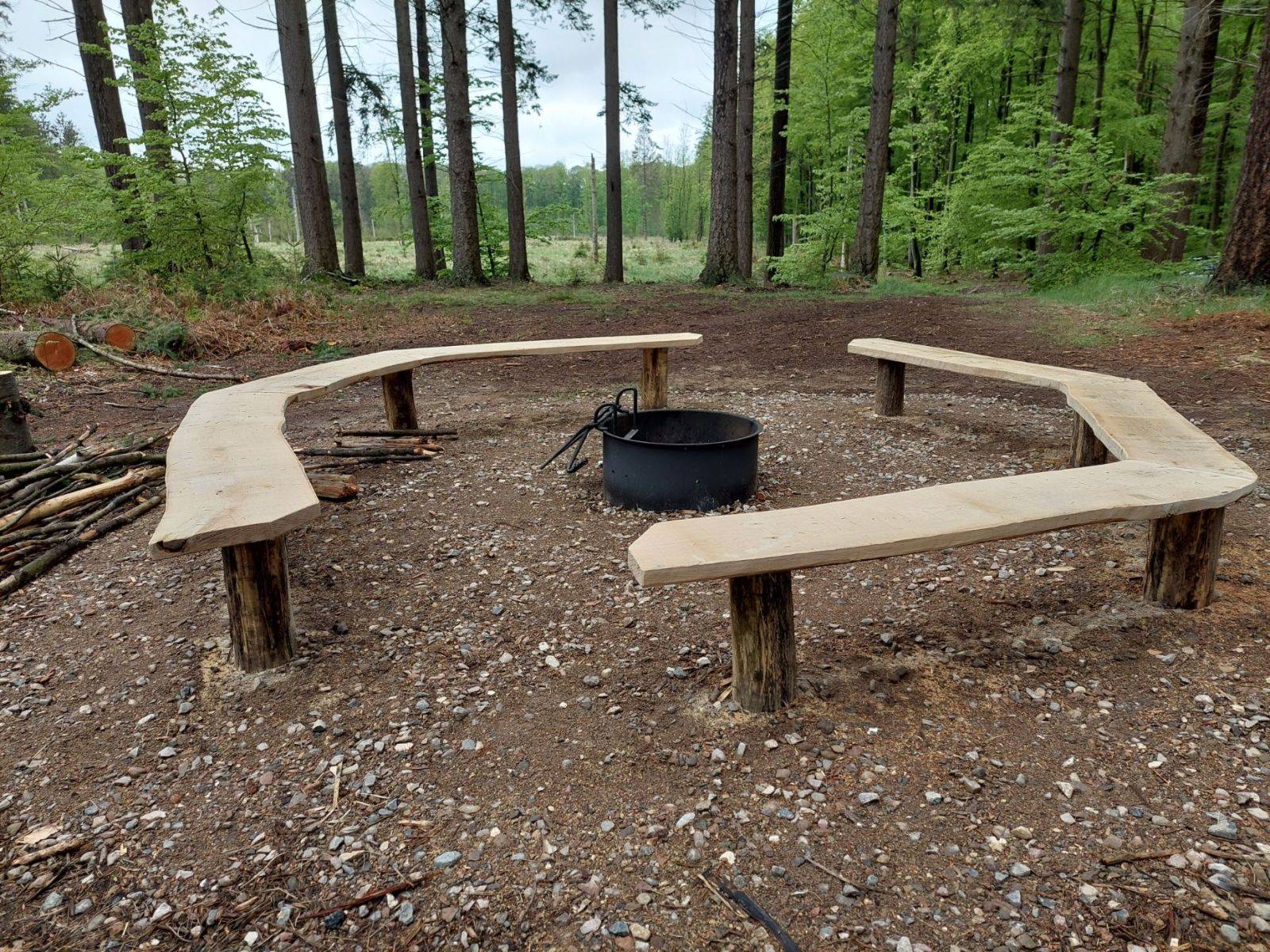 Billede af shelter Ganløse Eged, shelterplads med to shelters – billede 4