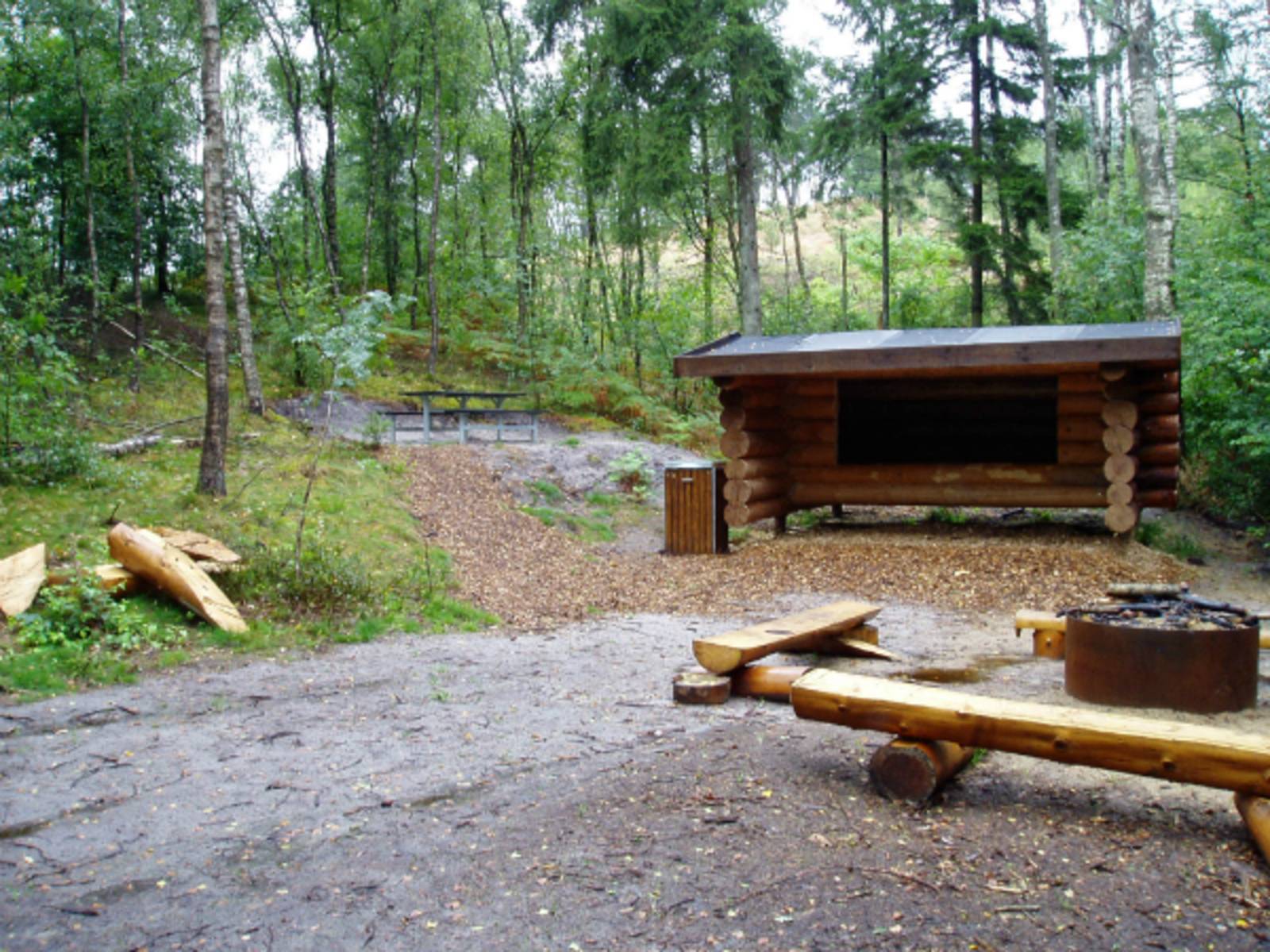 Billede af shelter Primitiv overnatningsplads ved Lille Amerika      