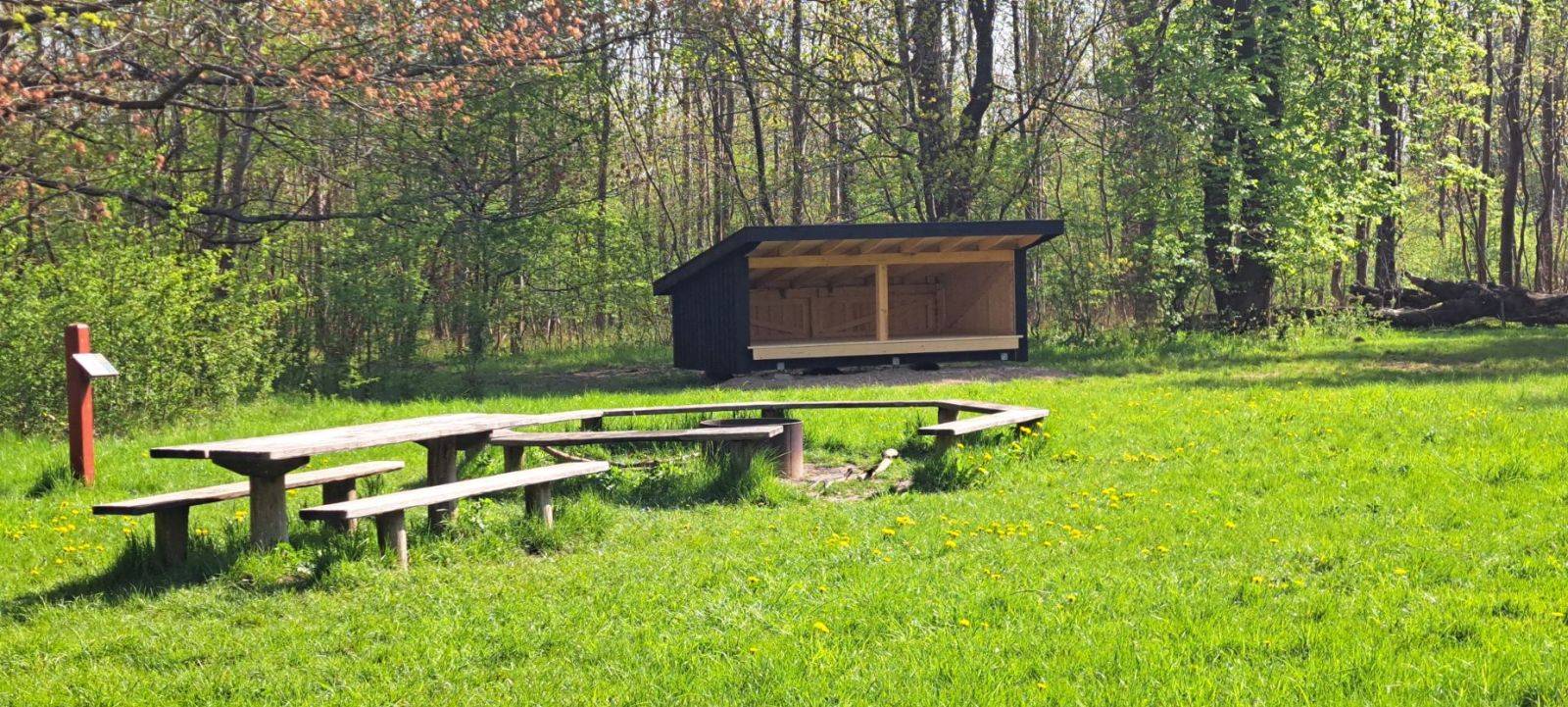 Billede af shelter Vestskoven, shelter ved Bymosevej                             