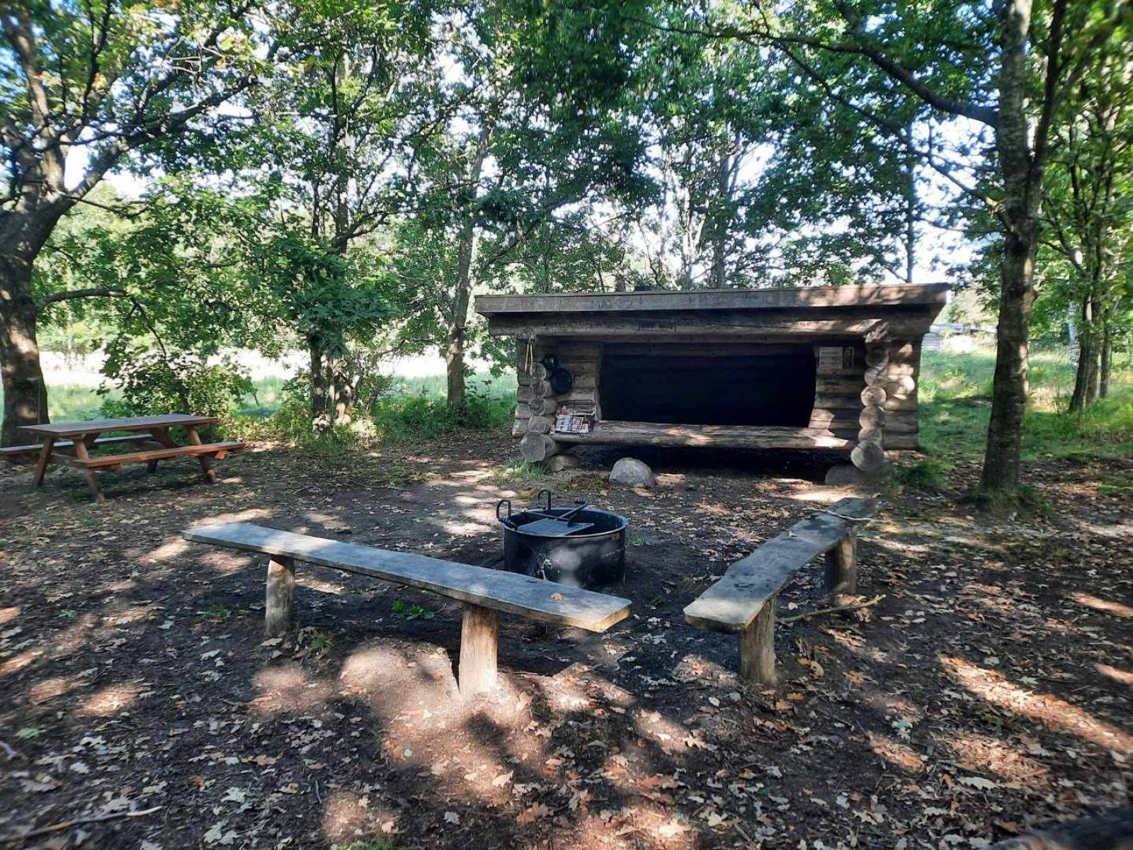 Billede af shelter Uggeløse Skov - Syd, shelter ved Bøllemosen              
