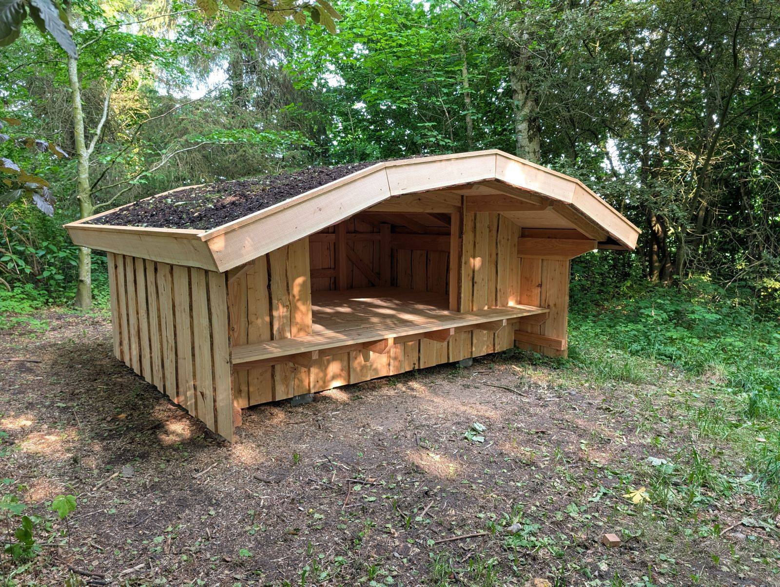 Billede af shelter Shelter ved spejderhytten i Nr. Lyndelse