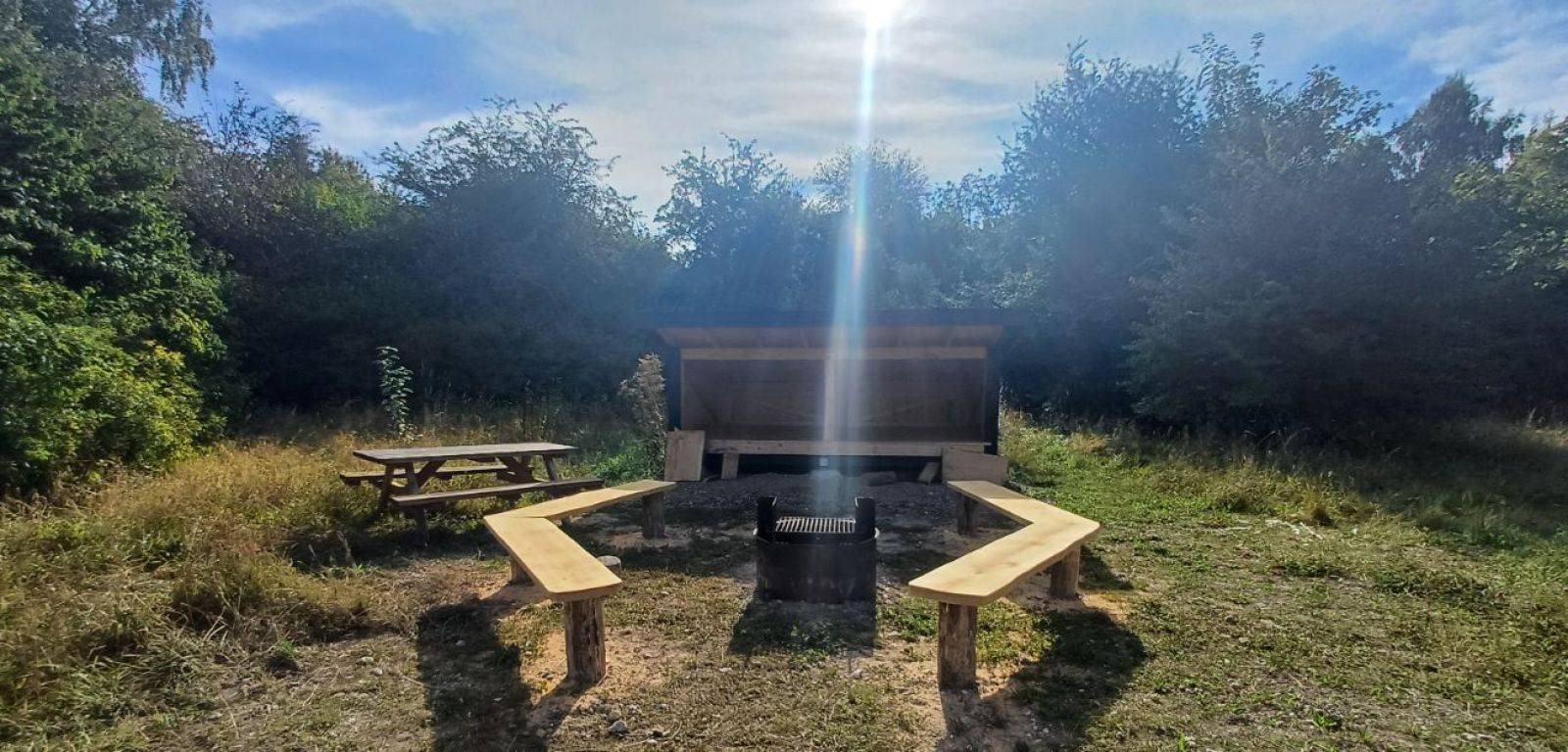 Billede af shelter Vestskoven, shelter ved Mønterne