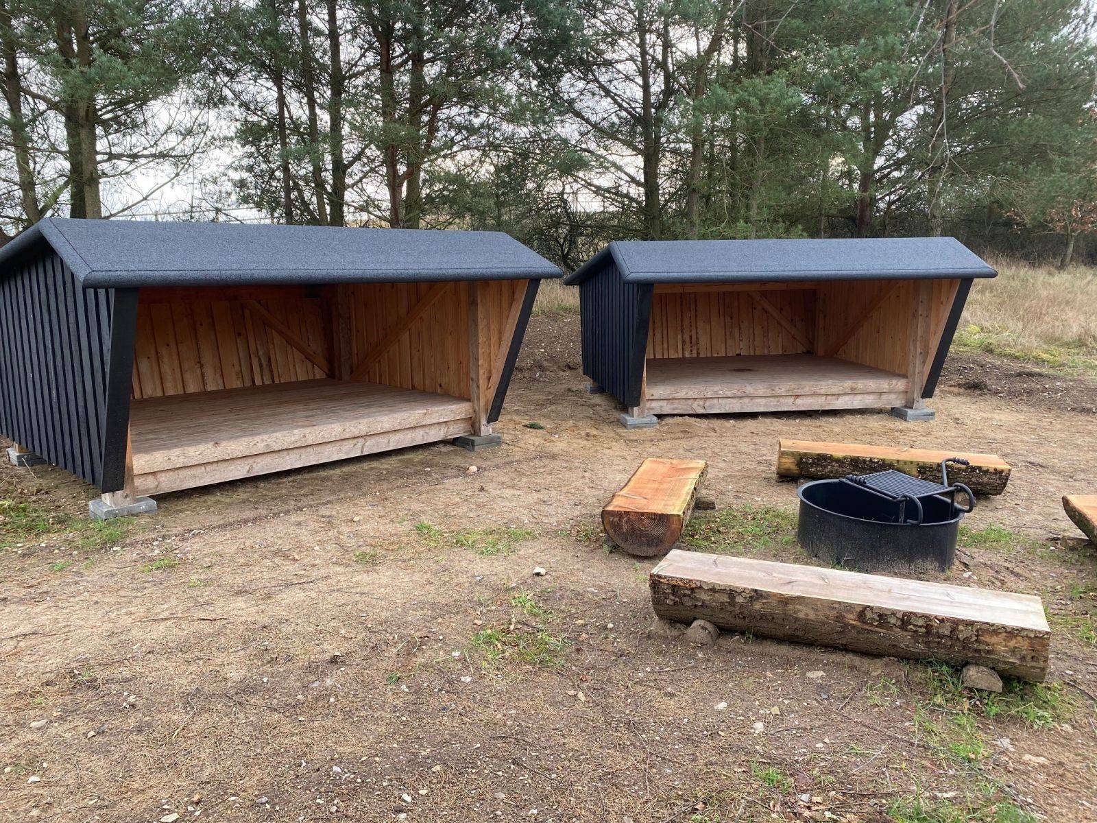 Billede af shelter Shelter ved Gravlev stien – billede 2
