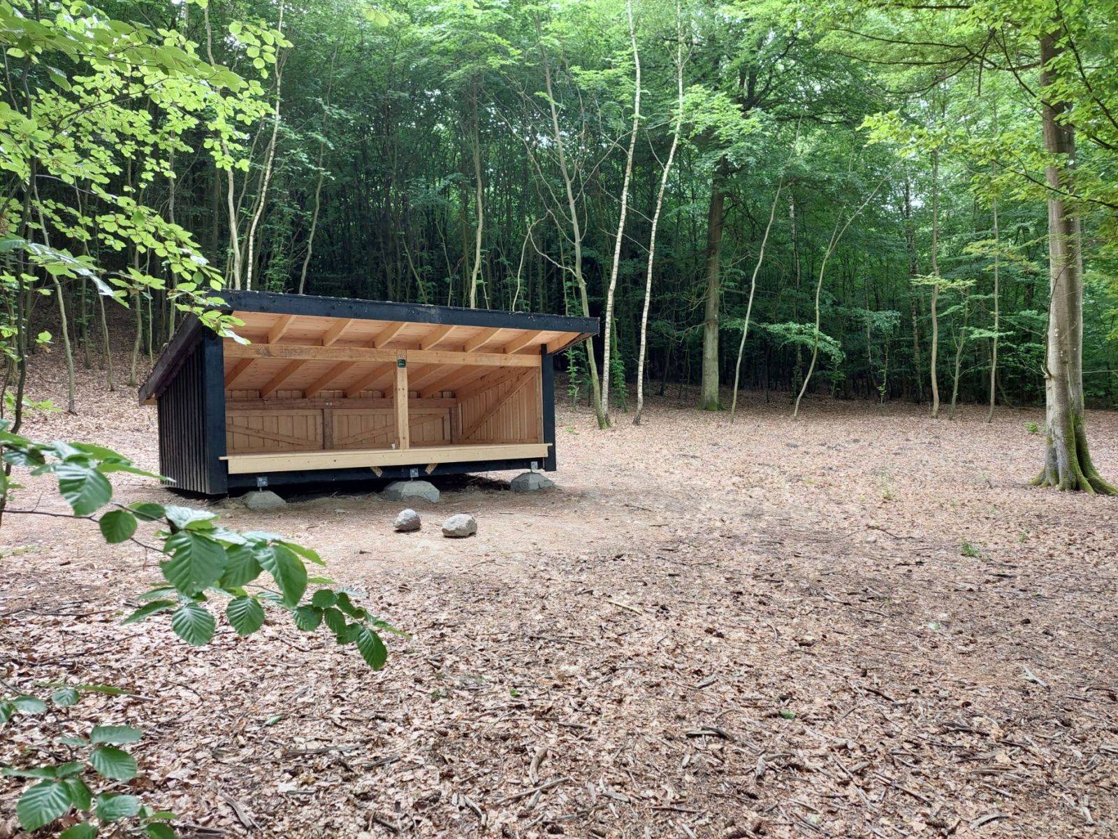 Billede af shelter Ryget Skov, shelter ved Farum sø