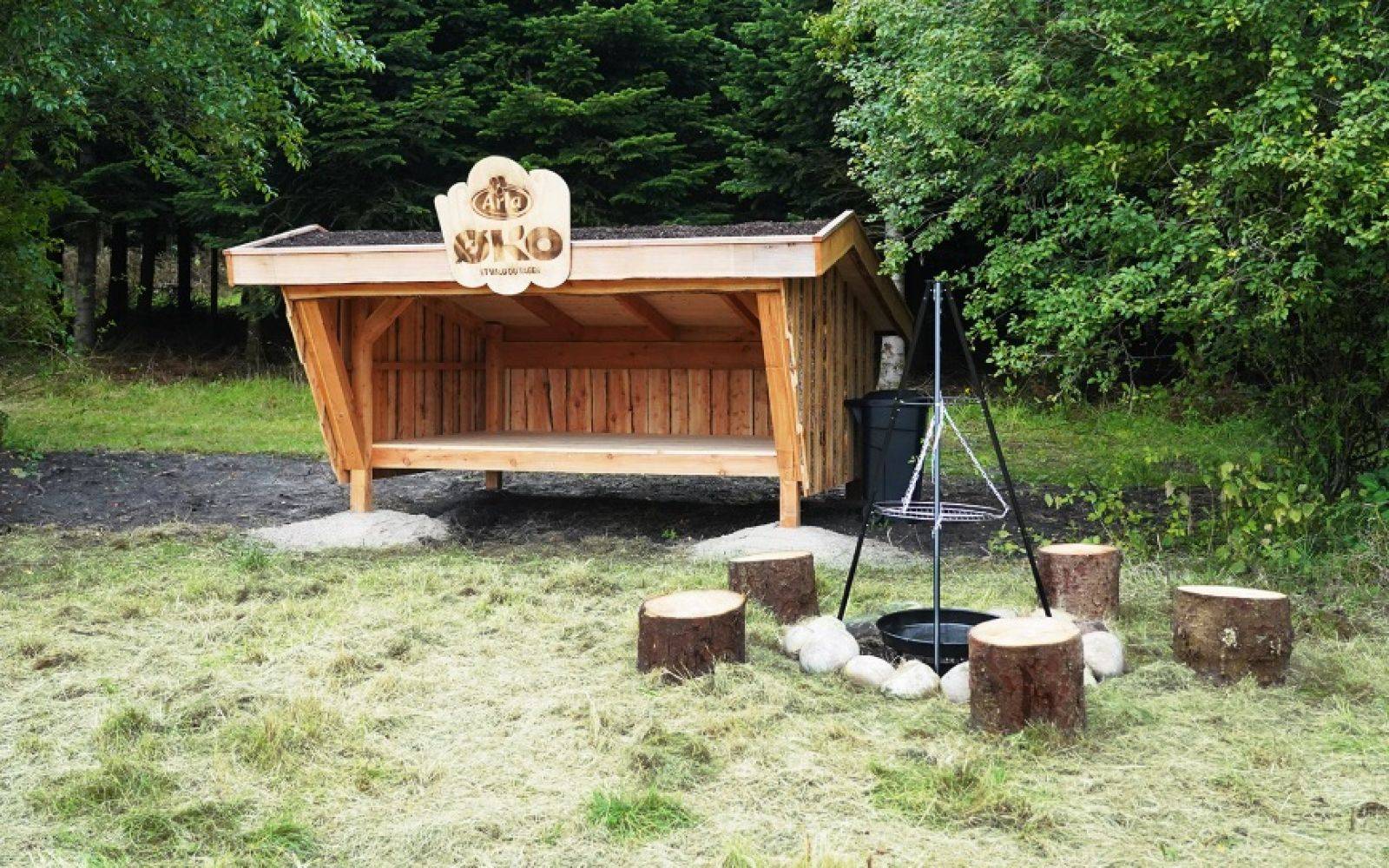 Billede af shelter Hovergaarde - Arla ØKO Shelter – billede 2