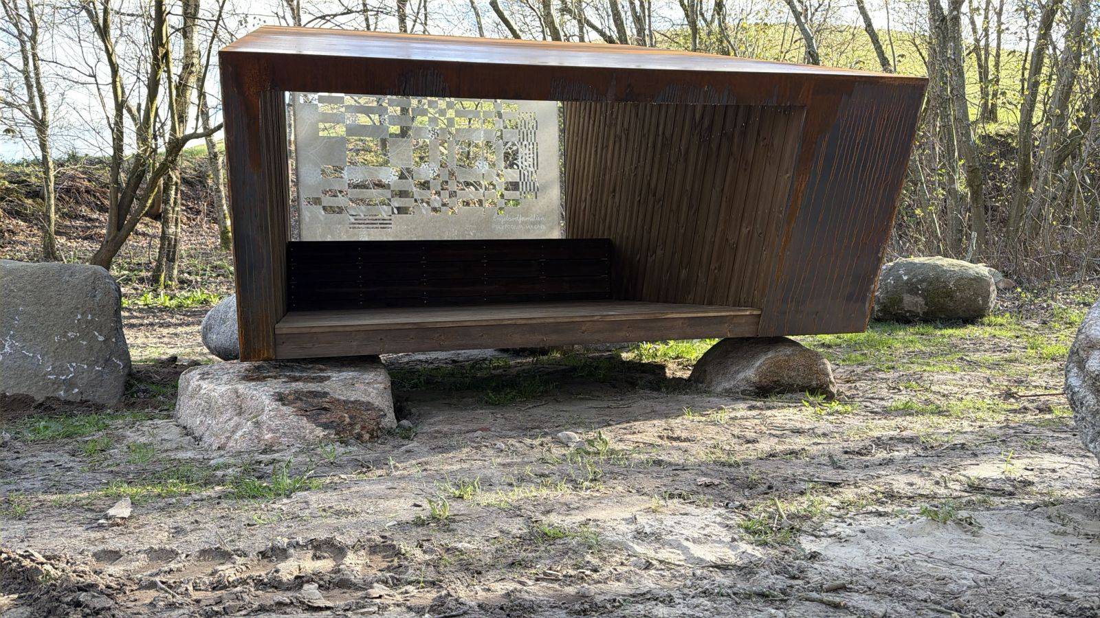 Billede af shelter Geotopen Slettingen - bookbart shelter Engelsød