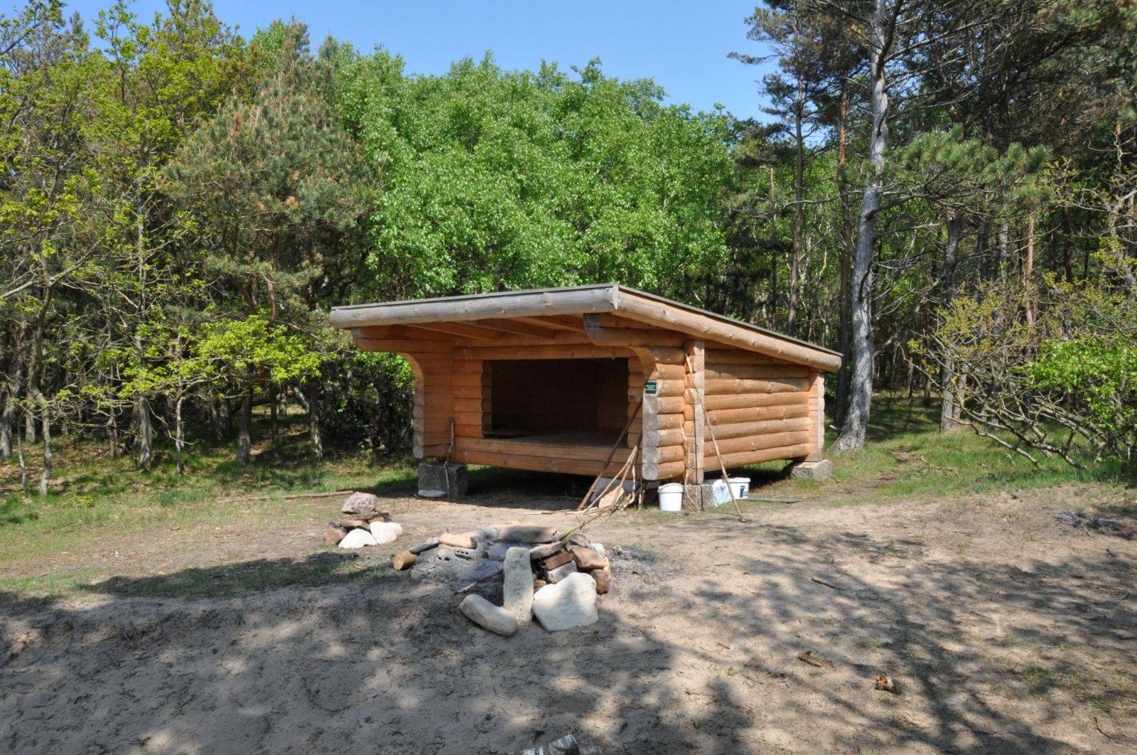 Billede af shelter Tanghytten - Shelter i Blykobbe Plantage                       
