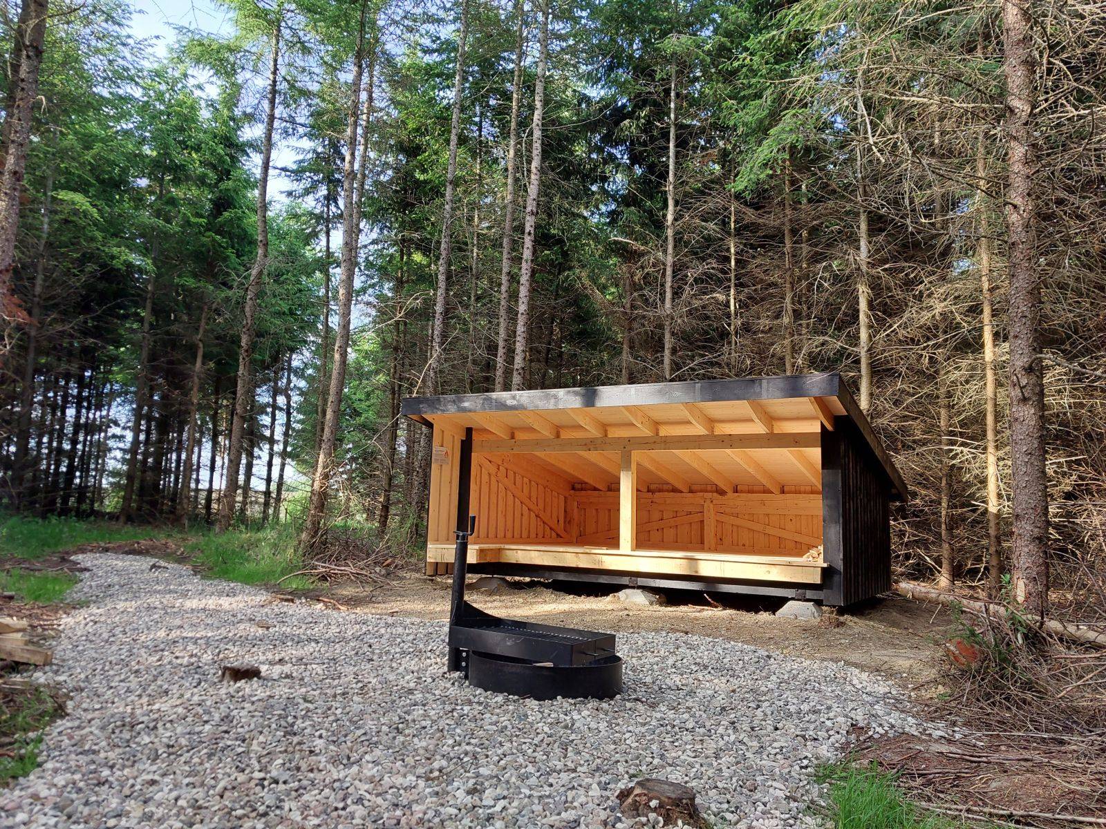 Billede af shelter Shelterplads Himmelev Skov