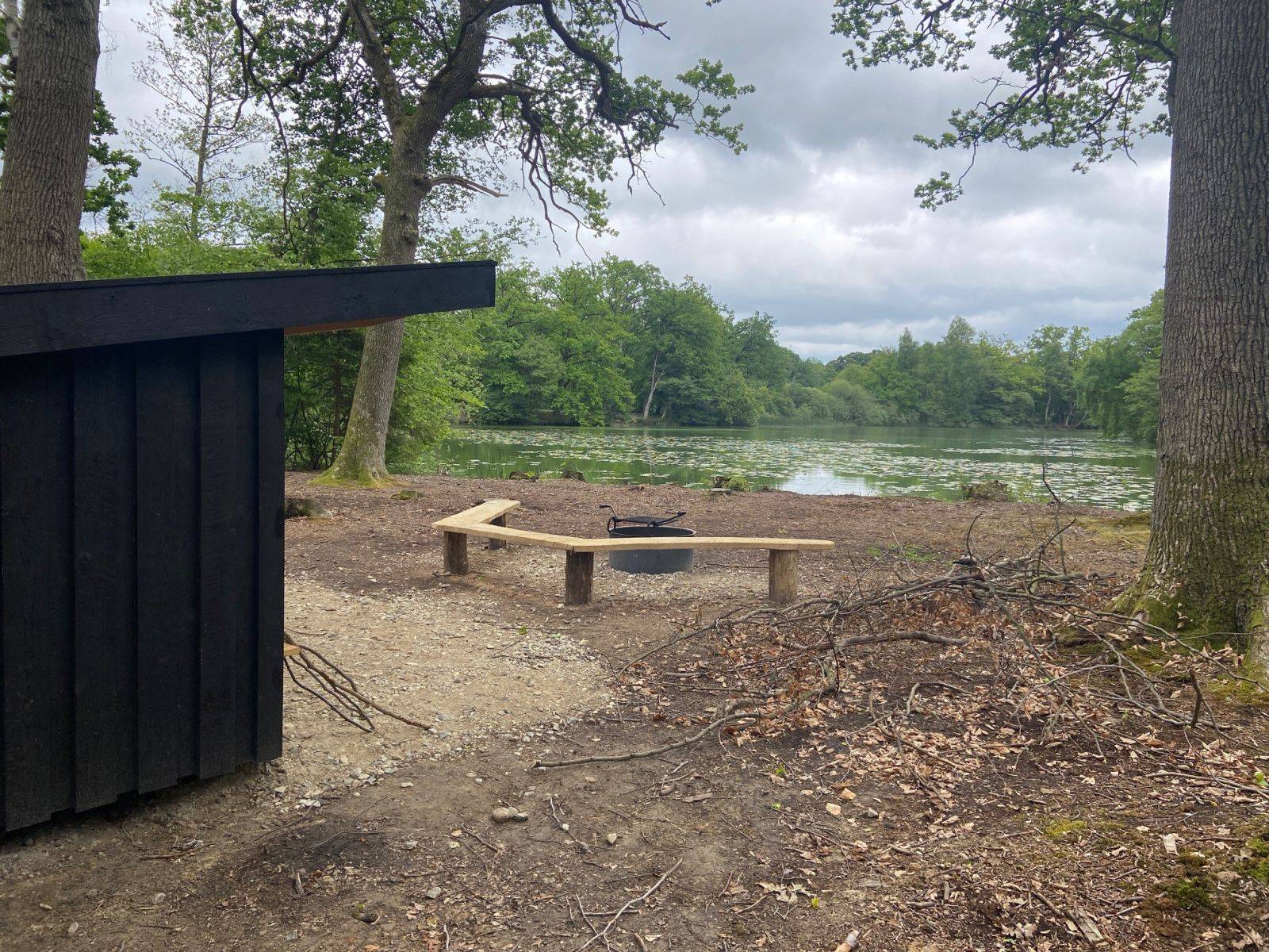 Billede af shelter Tokkekøb Hegn, Shelterplads ved Store Donse Dam – billede 2
