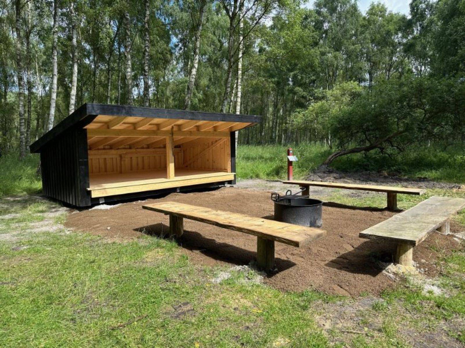 Billede af shelter Kalvebod Fælled, Pinseskoven, shelter ved Ottehøjevej