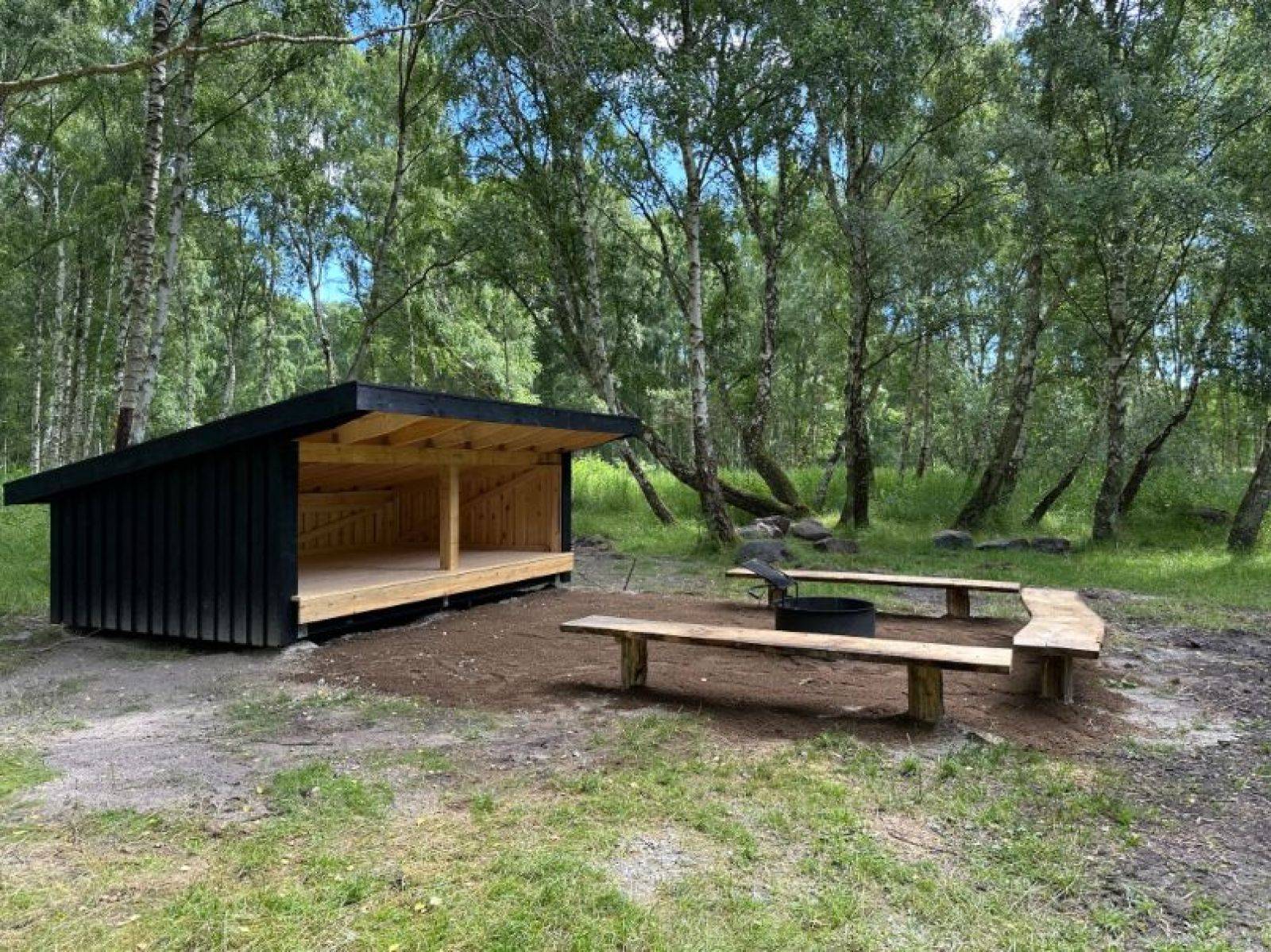 Billede af shelter Kalvebod Fælled, Pinseskoven, shelter ved Ellevehøjevej