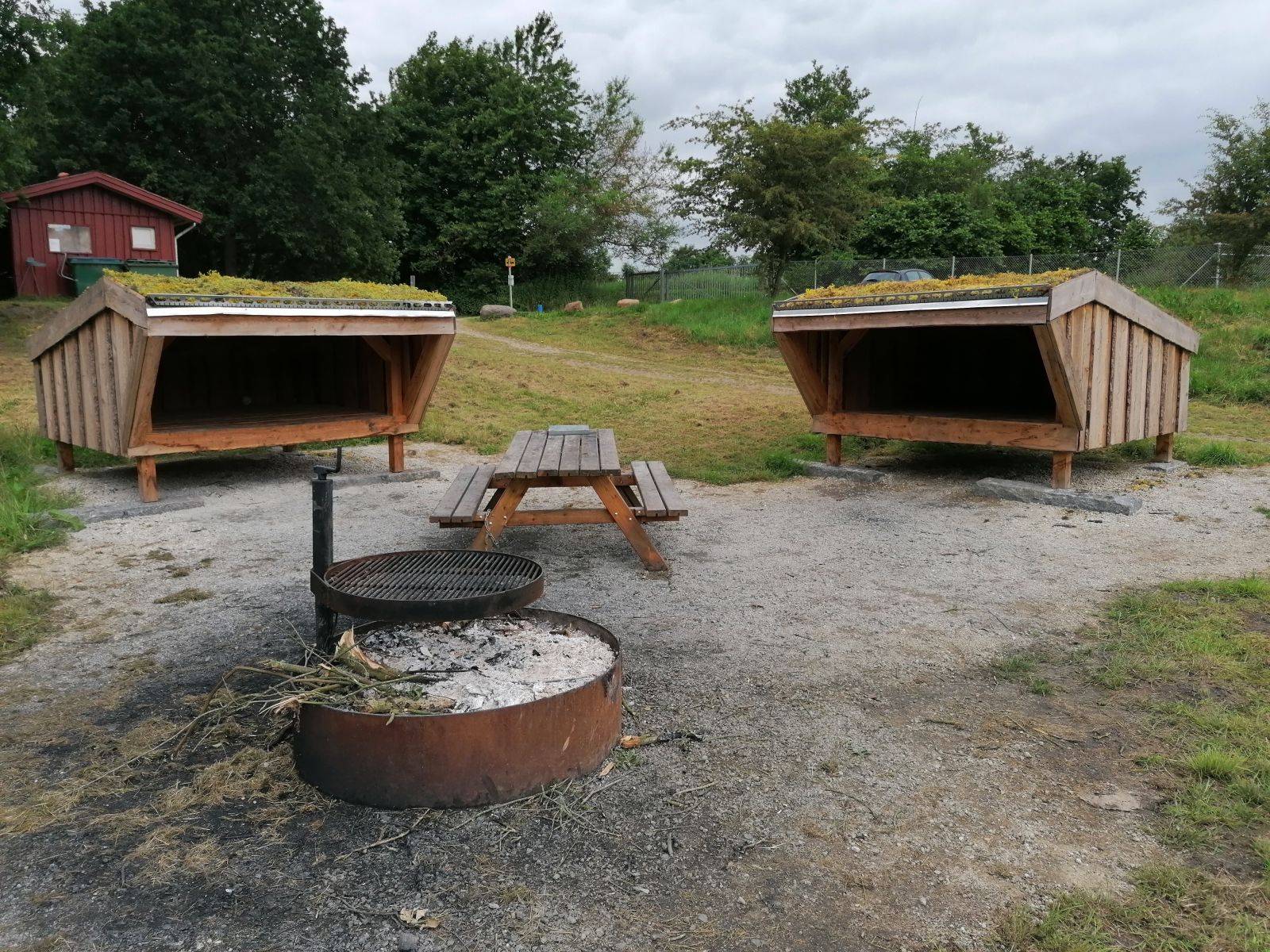 Billede af shelter Aale teltplads