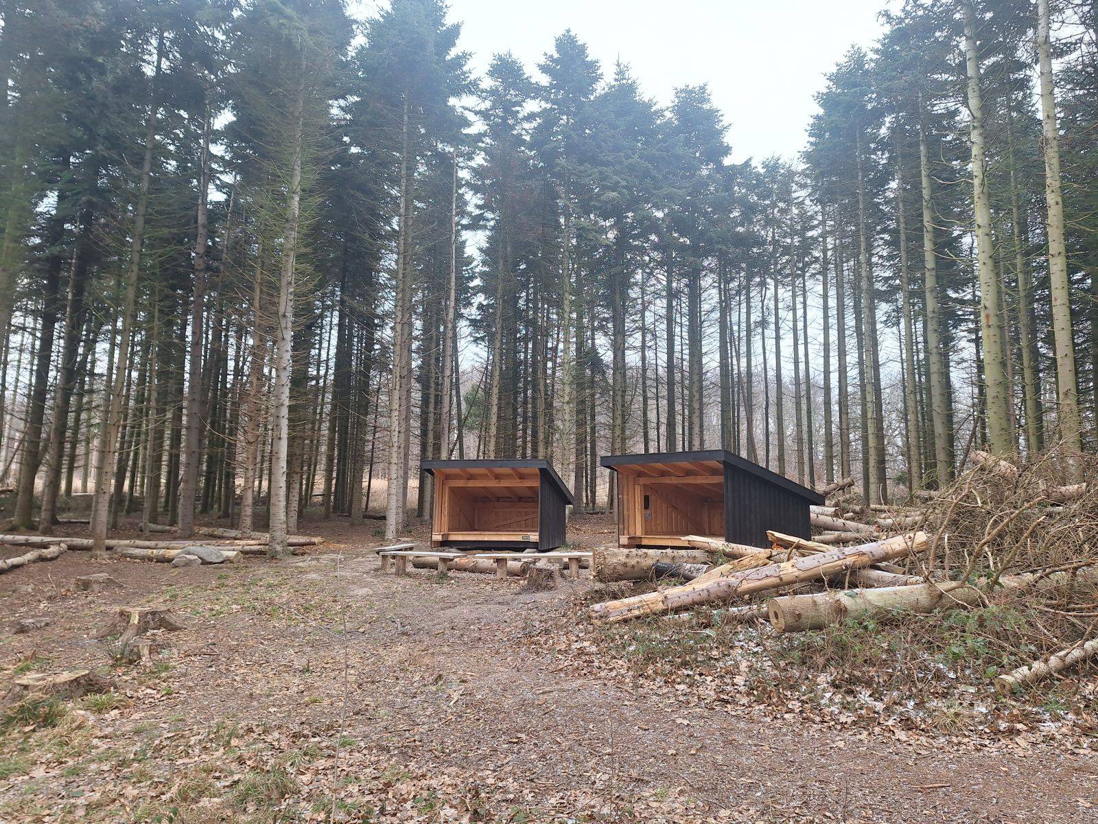 Billede af shelter Vandrefalken og Vandremuslingen shelters
