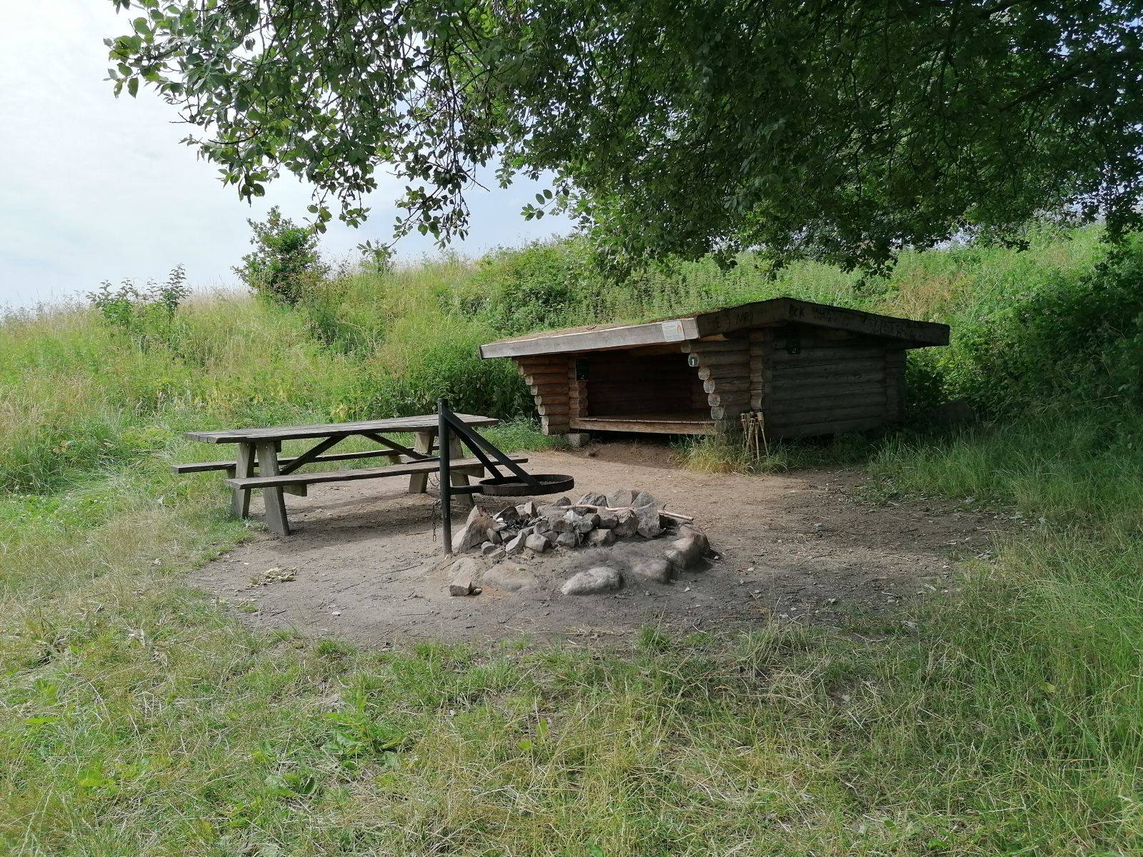 Billede af shelter Ferup Sø - Shelter 1 – billede 4