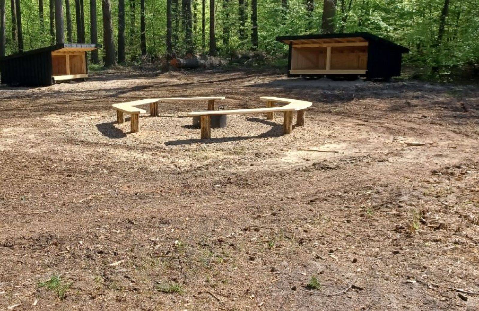 Billede af shelter Ganløse Eged, shelterplads med to shelters – billede 5