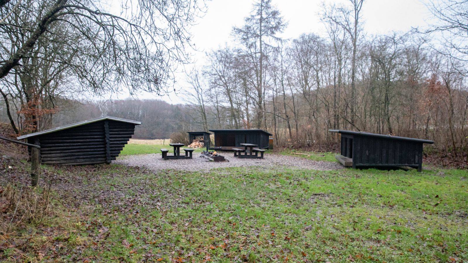 Billede af shelter Søheden Skov - bookbart shelter "Grævlingebo" – billede 2