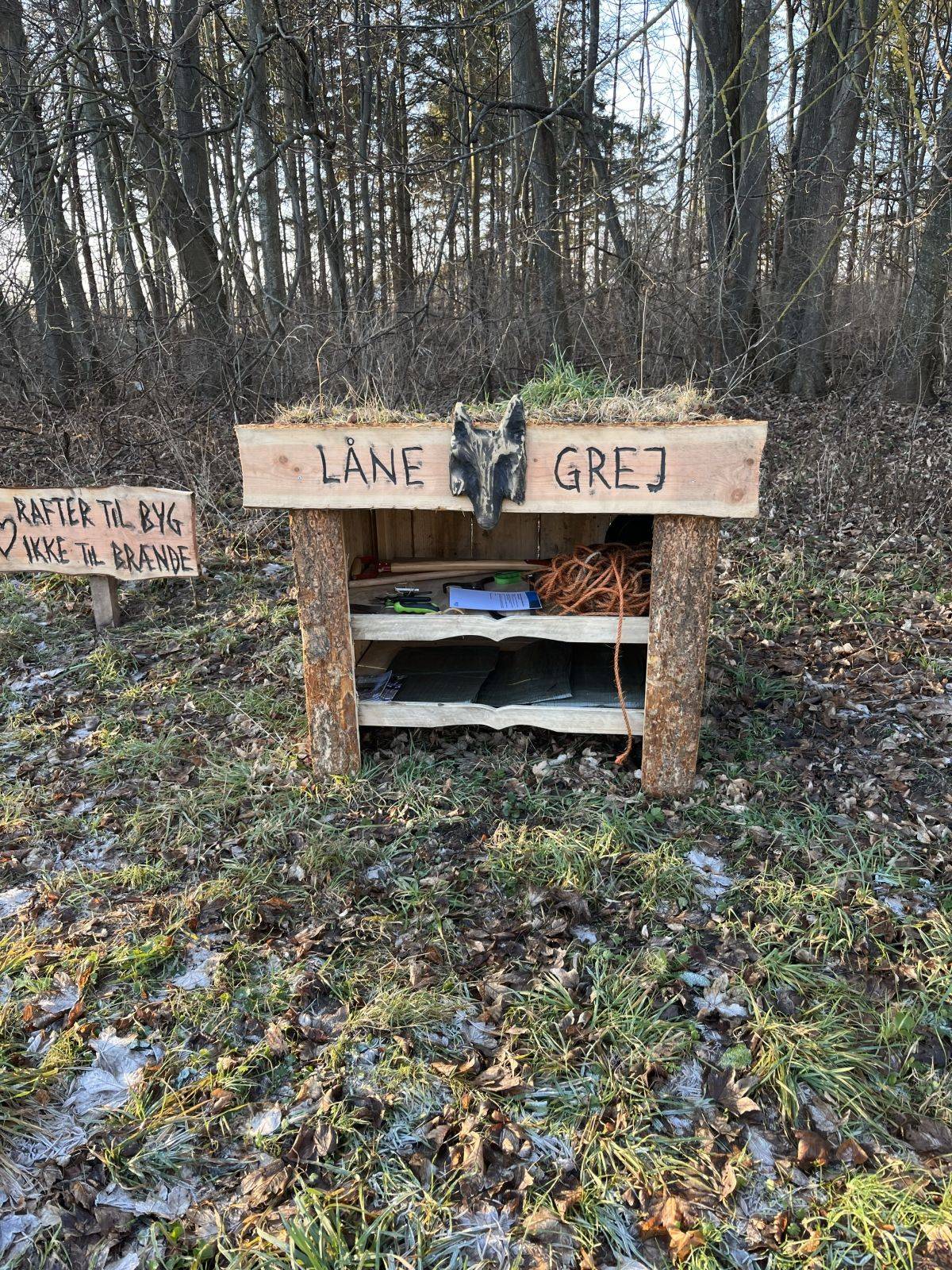 Billede af shelter DIY Shelter - Naturplads Fjordmarken – billede 2