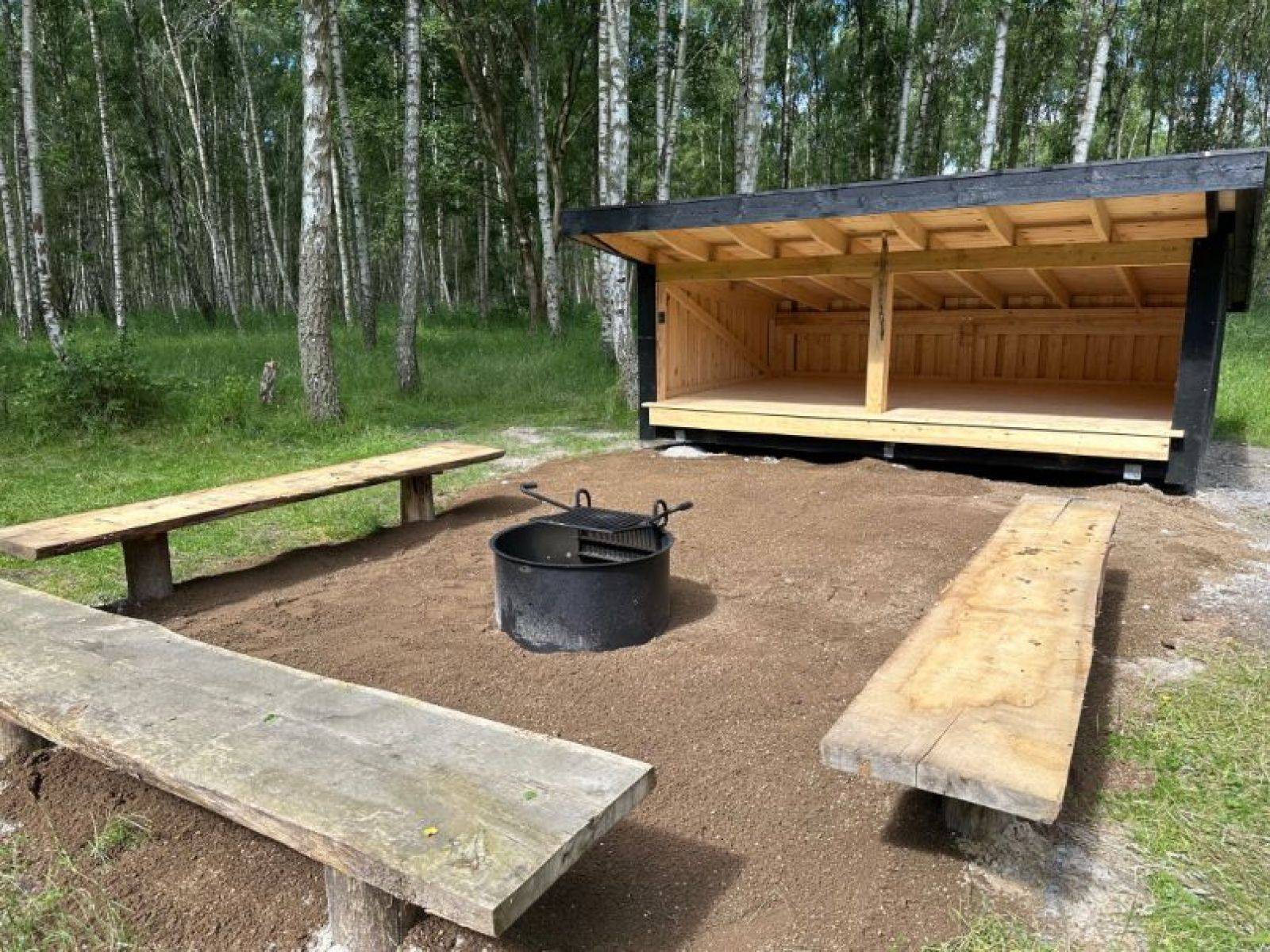 Billede af shelter Kalvebod Fælled, Pinseskoven, shelter ved Kanalvej