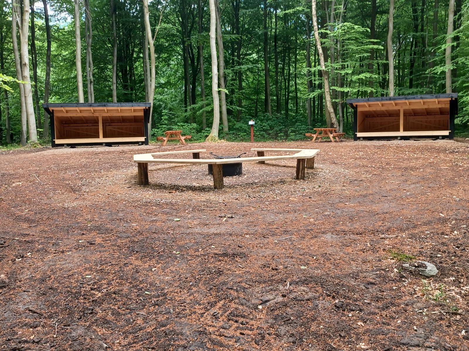Billede af shelter Slagslunde Skov, shelterplads med to shelters