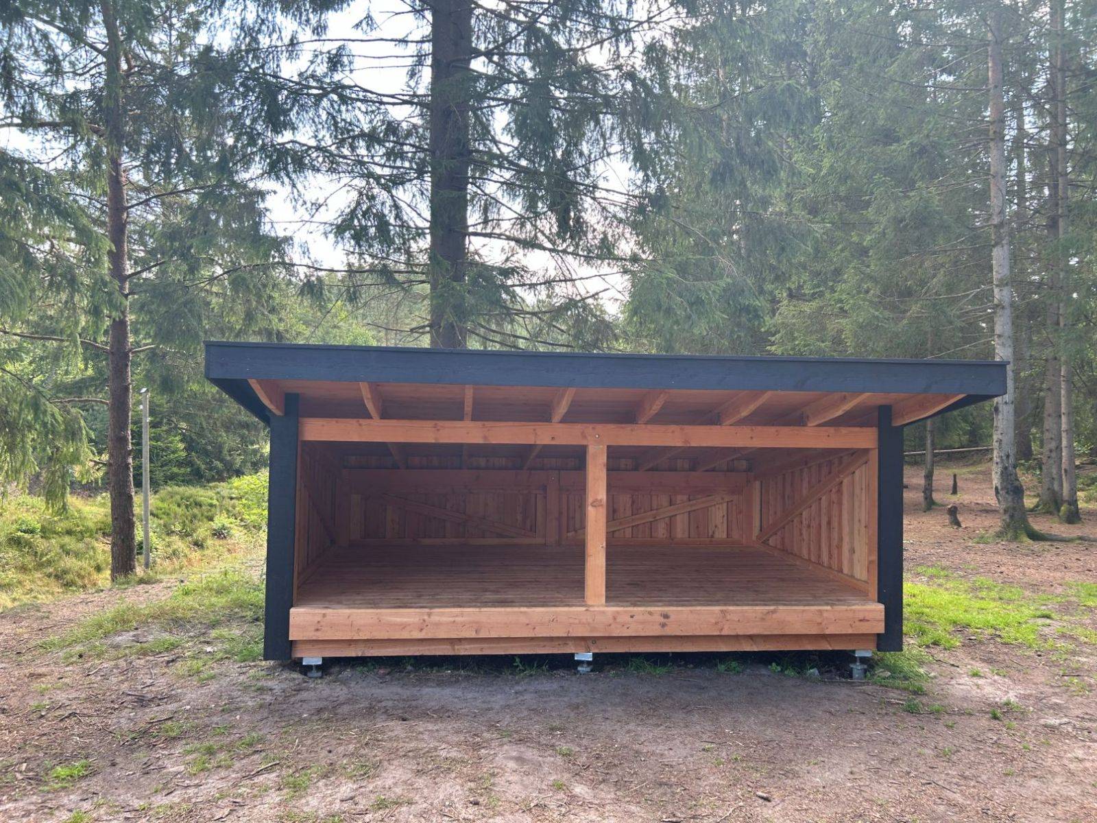 Billede af shelter Bryrupbanen, Vrads Station, shelter 2 – billede 2