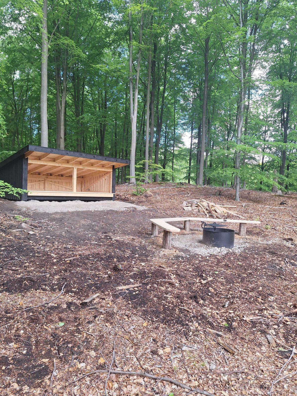 Billede af shelter Ravnsholt, Shelterplads ved Trodsemose – billede 2