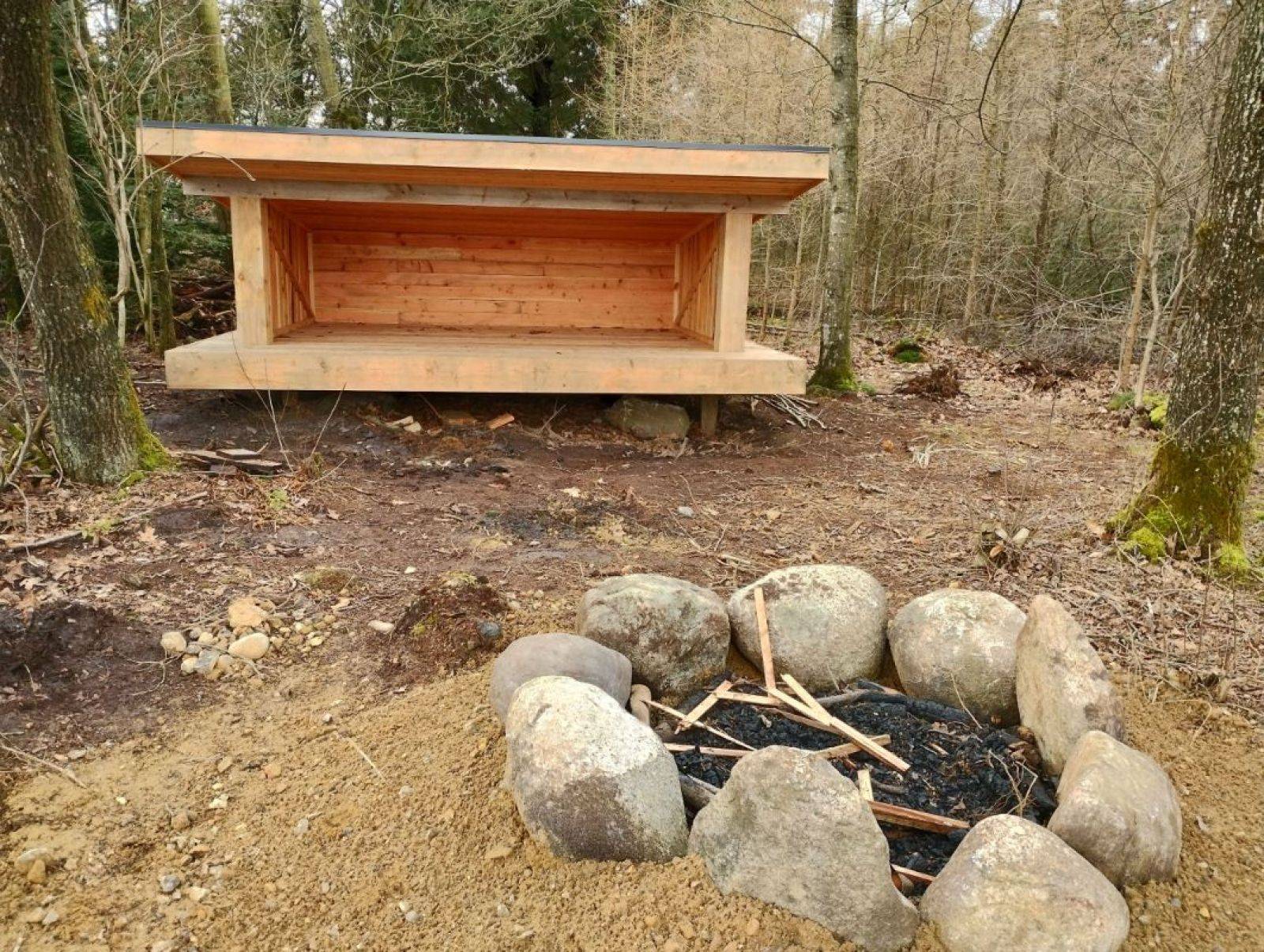Billede af shelter Resdal Baune Shelterplads, Sørvad – billede 7