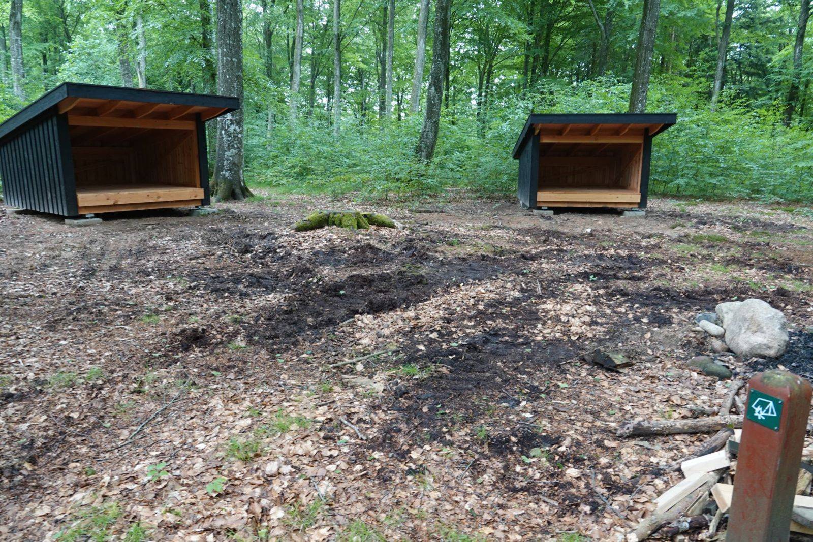 Billede af shelter Shelterplads Vindum Skov - Shelter nr. 2 (ikke bookbar) – billede 2