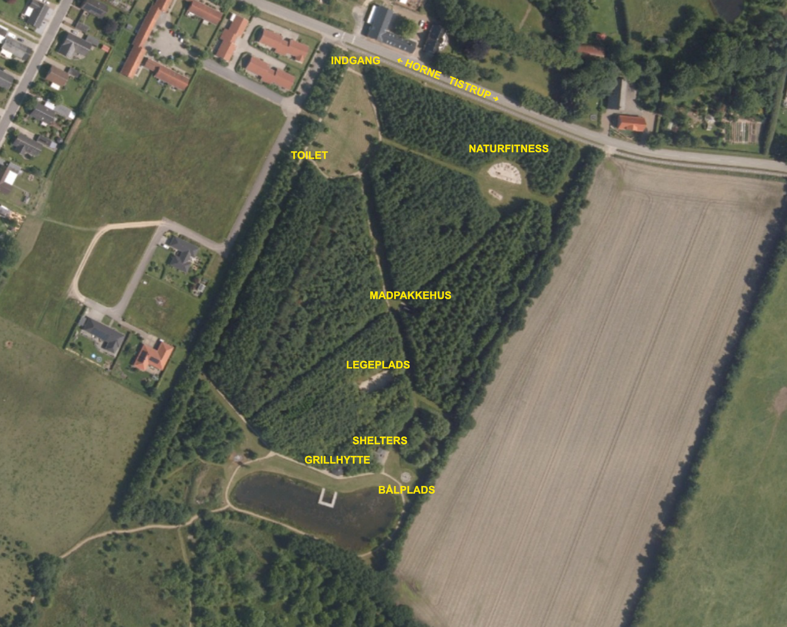 Billede af shelter Shelters i Vikingelunden, Horne – billede 3