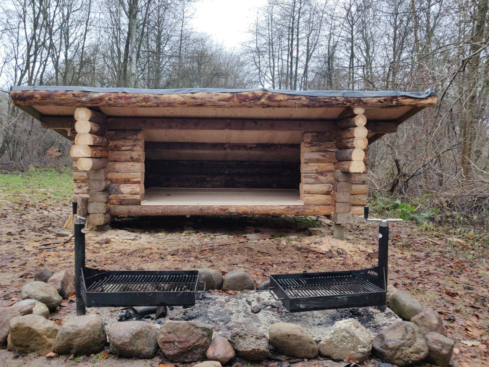 Billede af shelter Shelterne ved spejderhytten Colleruphus, Holte