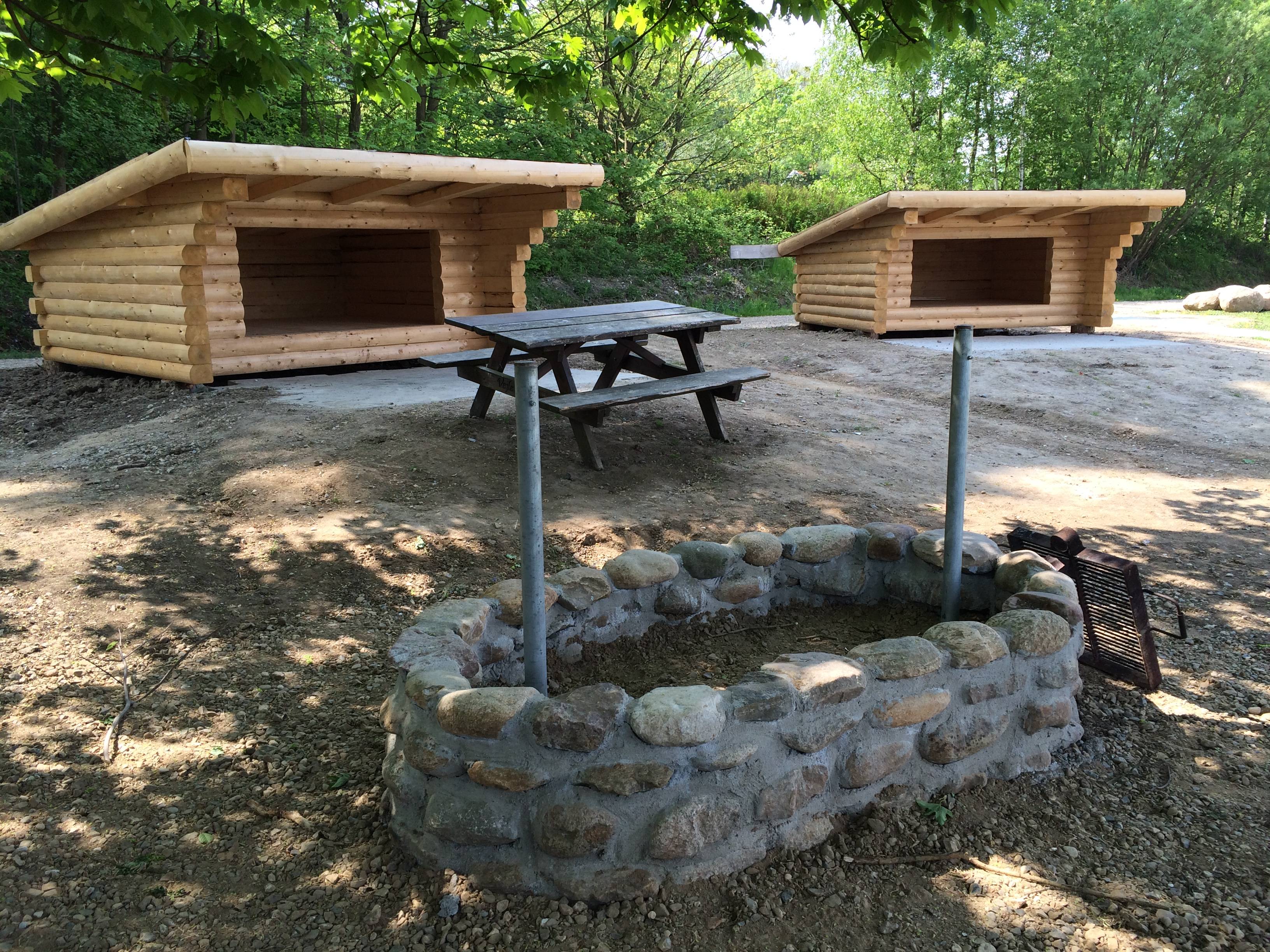 Billede af shelter Brejning strand 2 sheltere