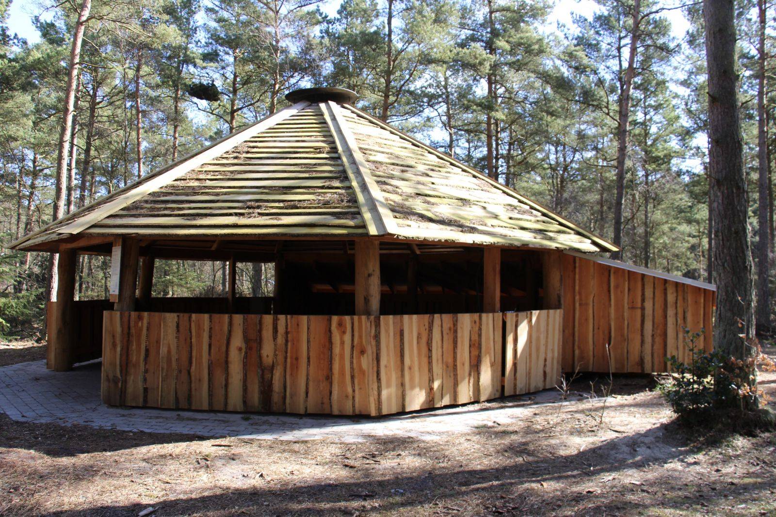 Billede af shelter Bålhytten i Grenaa Plantage