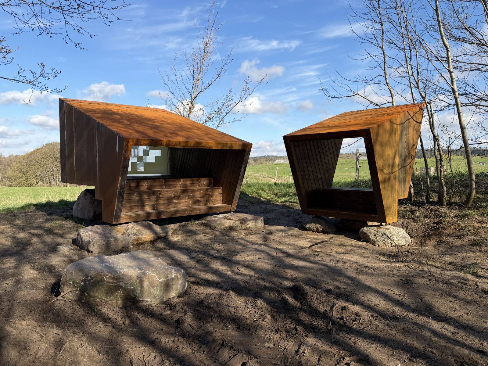 Billede af shelter Geotopen Slettingen, Guldblomme bookbart shelter – billede 2