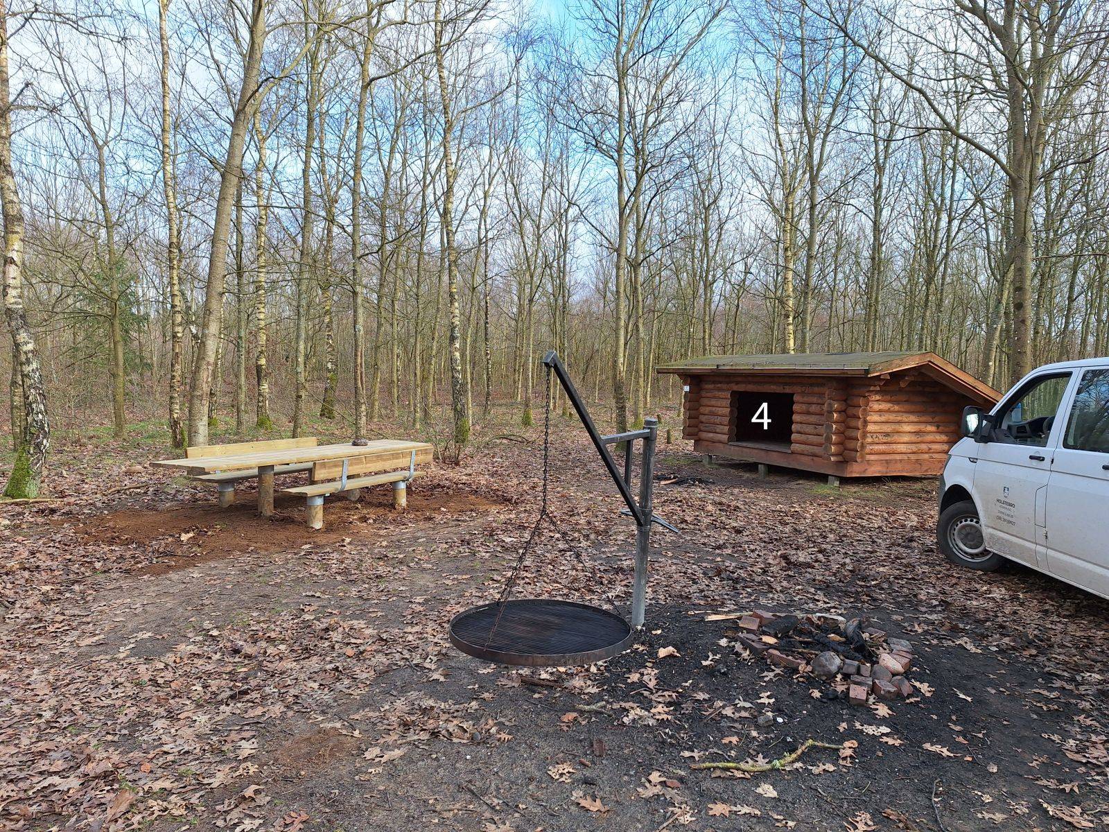 Billede af shelter Tvis Kloster Kanoplads - Shelter 4 – billede 2