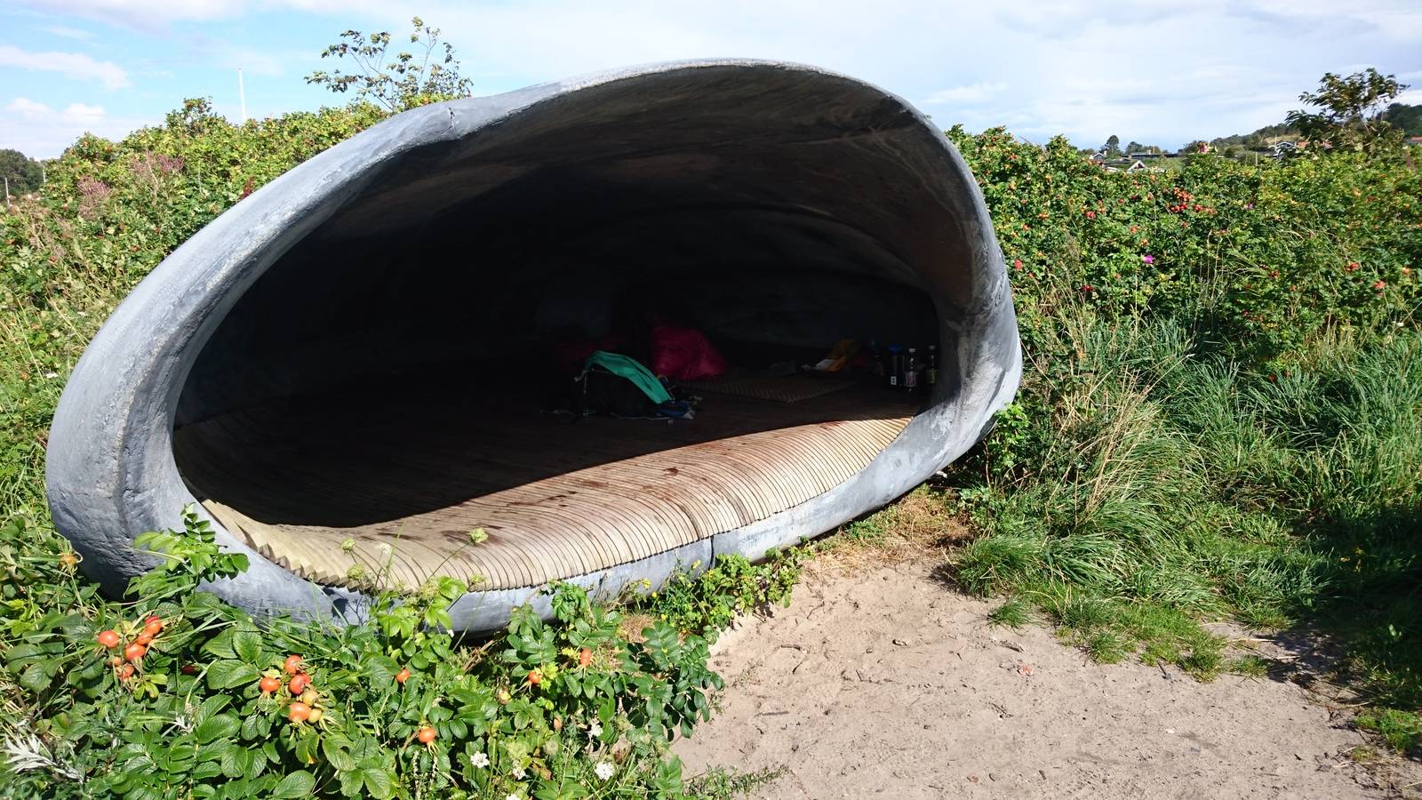 Billede af shelter Betonshelteren ved Skødshoved Havn