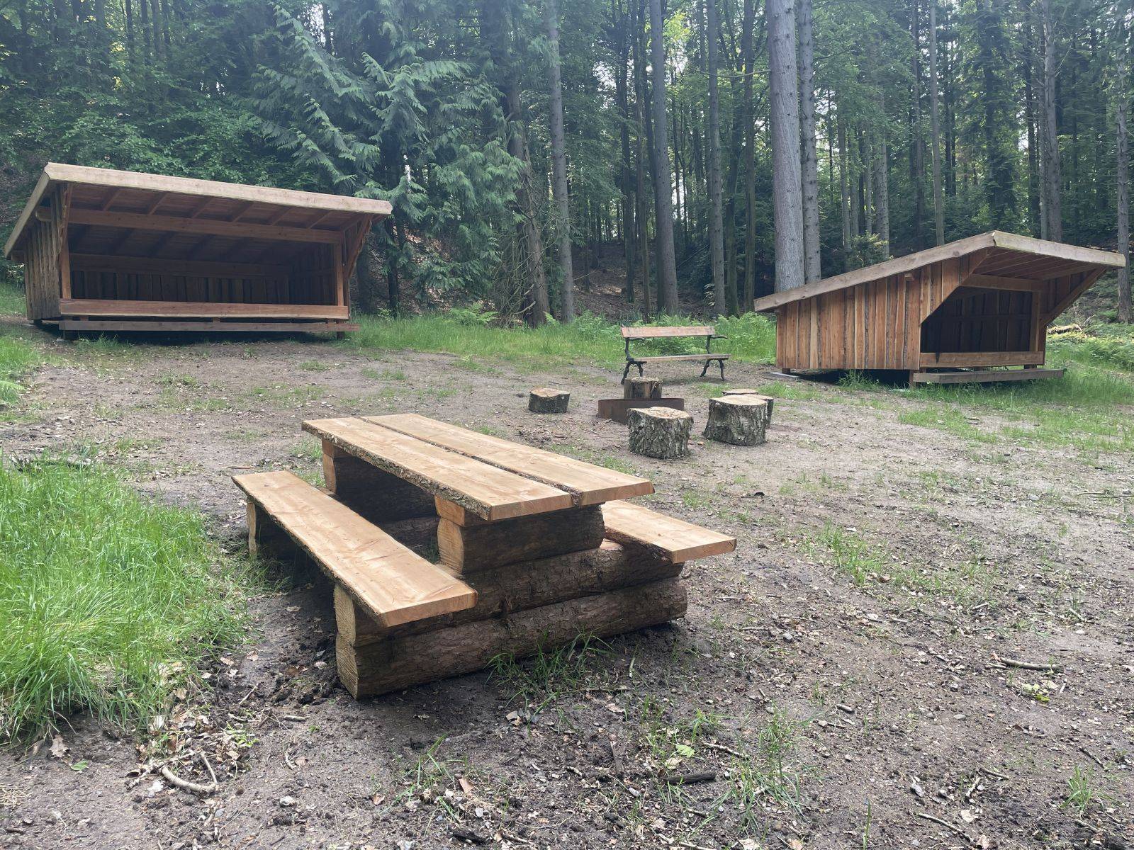 Billede af shelter Legind Bjerge, Gl. Friluftsscene
