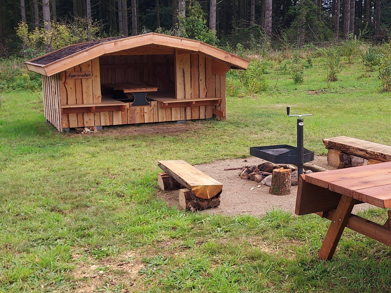 Billede af shelter BLOKHUSETS Shelterplads, Gl. Almindvej 12, 8800 Viborg (Skilt fra Gl. Almindvej) – billede 2