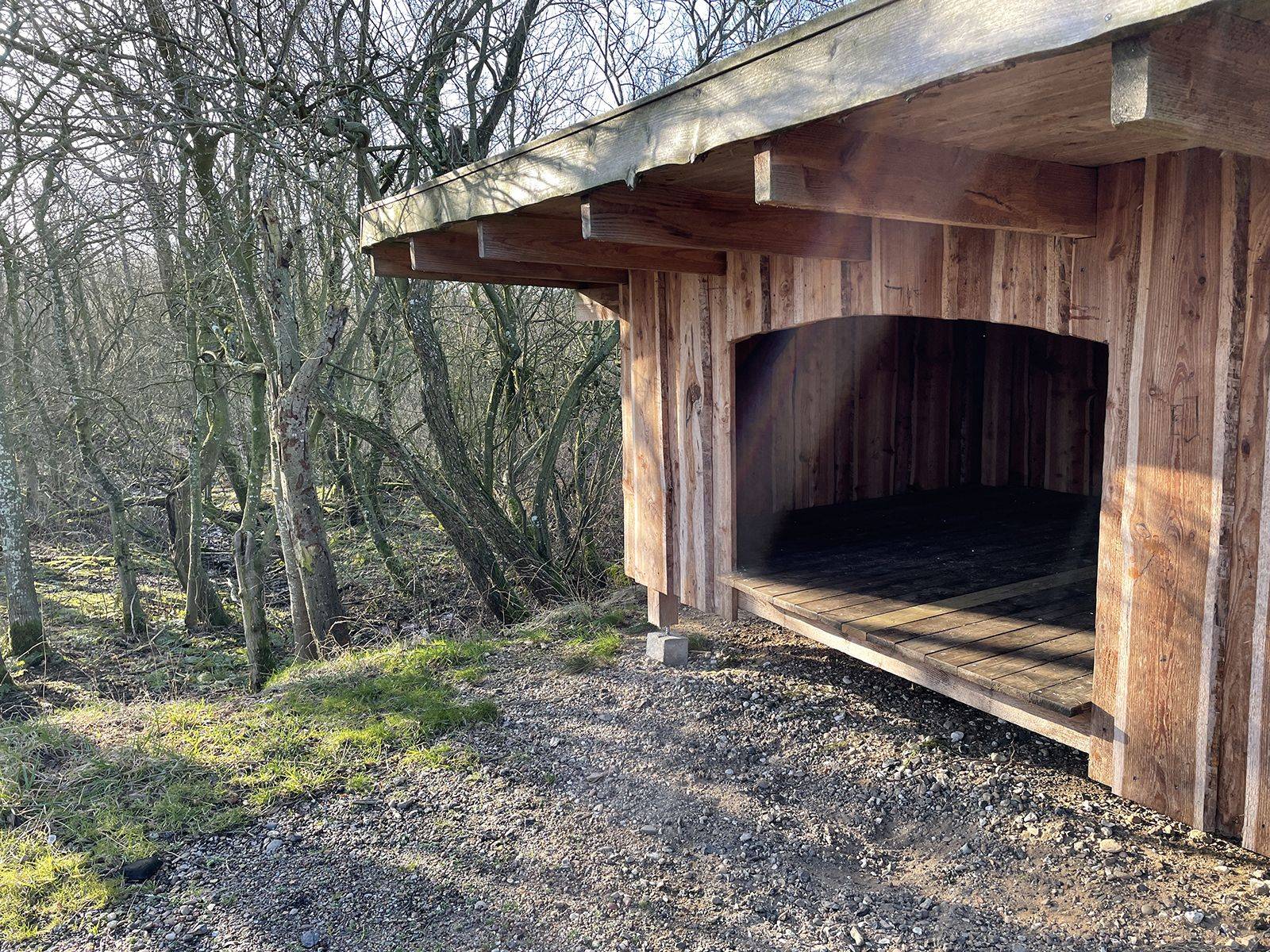 Billede af shelter Shelters ved Hostrup Hovedgård – billede 2