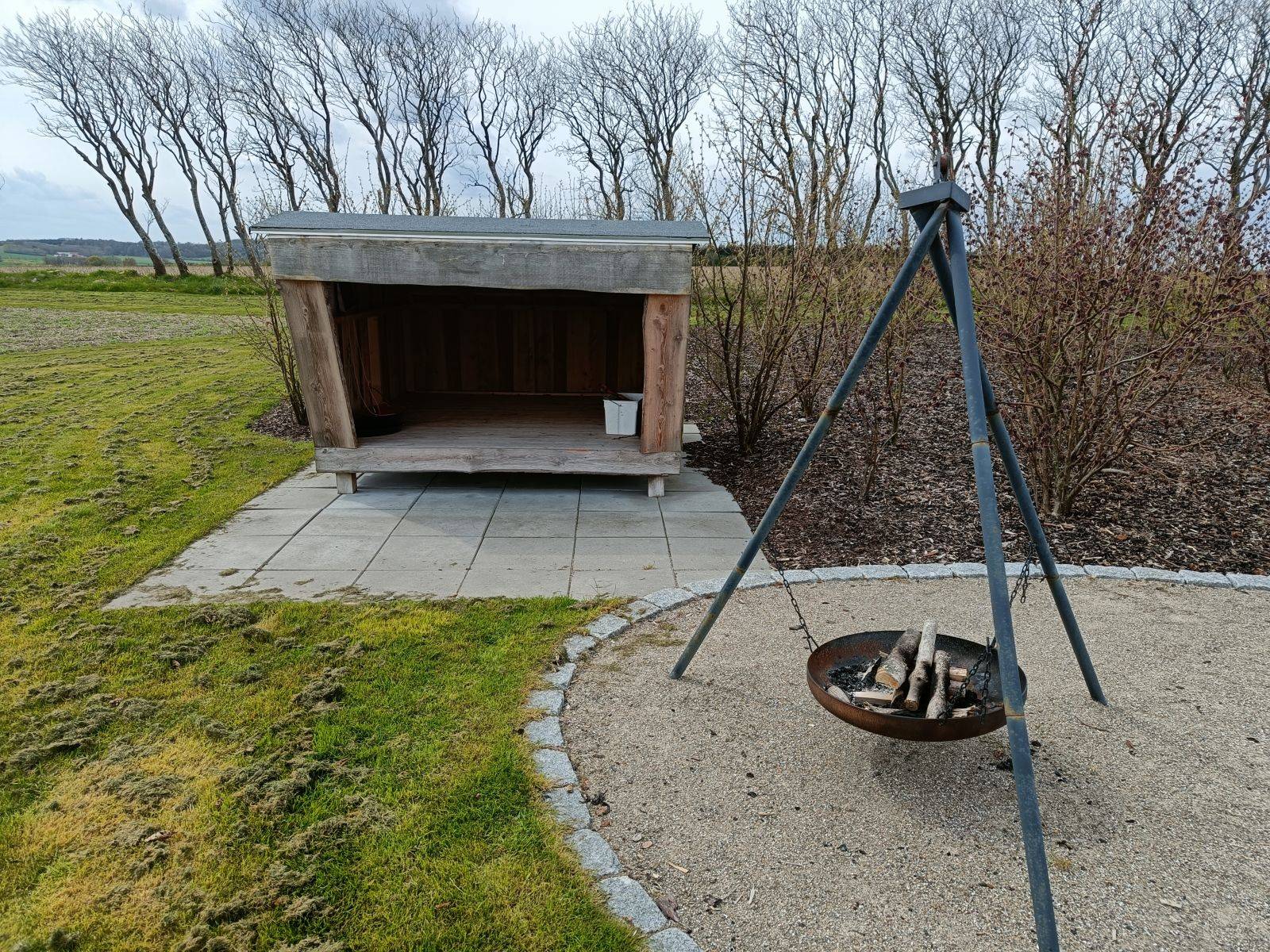 Billede af shelter Shelters på Kirkelunden ved Veggerby Kirke