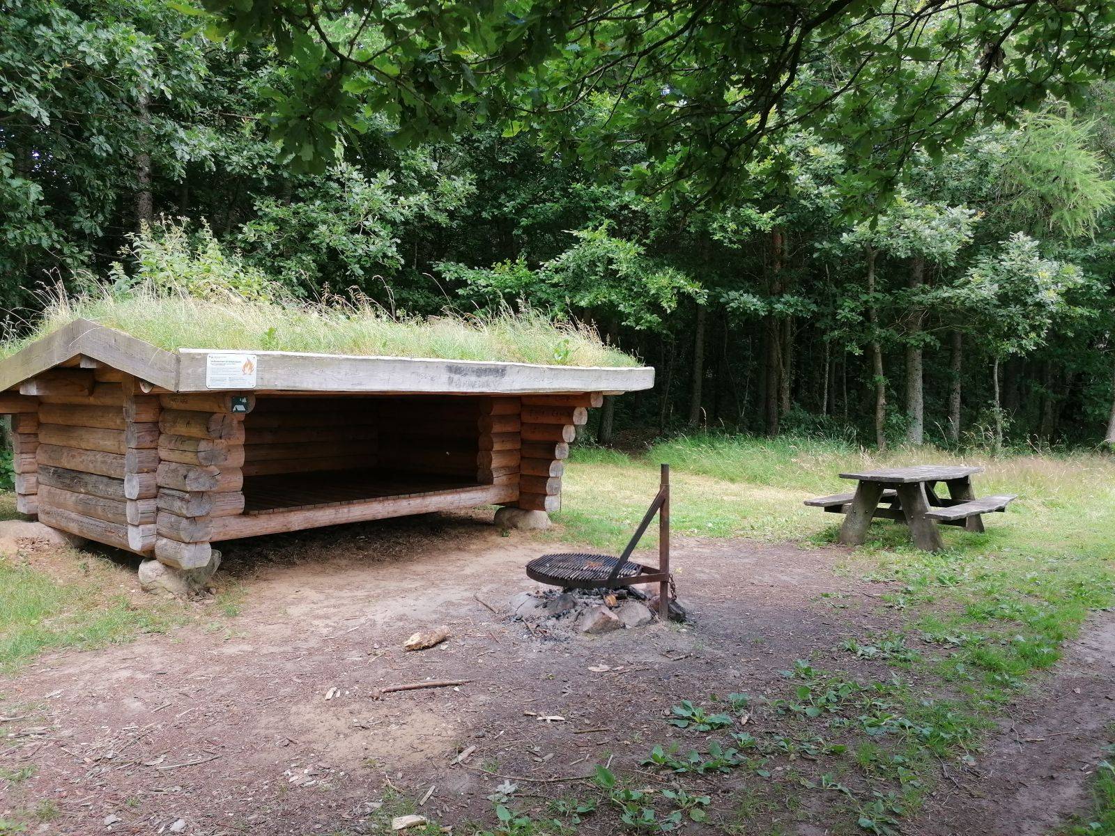 Billede af shelter Harte Skov Shelter
